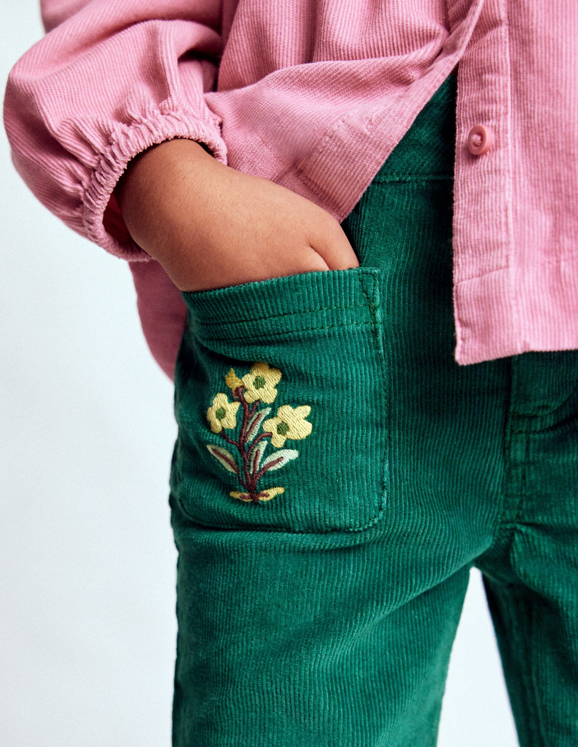 Kick Flare Pants-Emerald Night-2