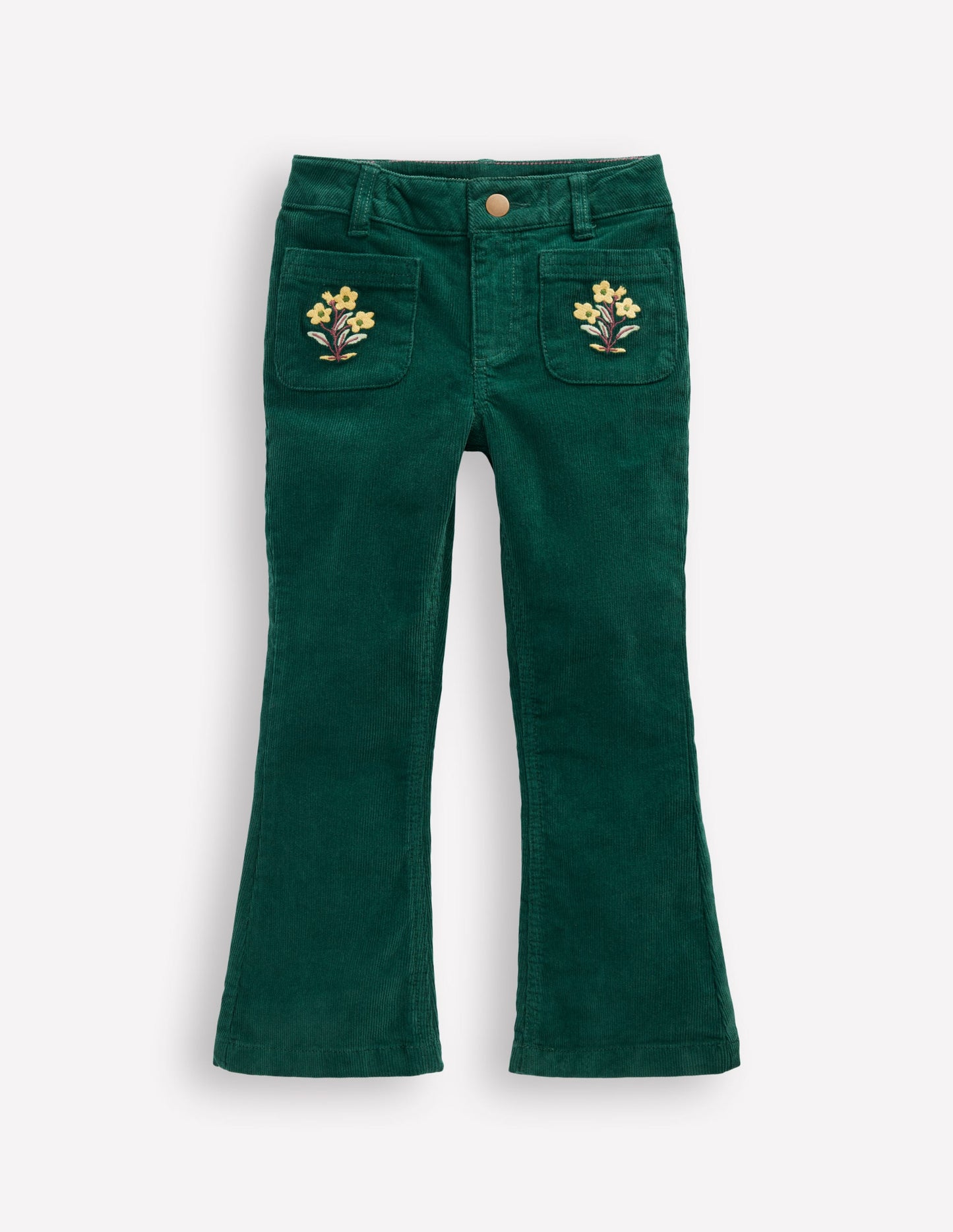 Kick Flare Pants-Emerald Night