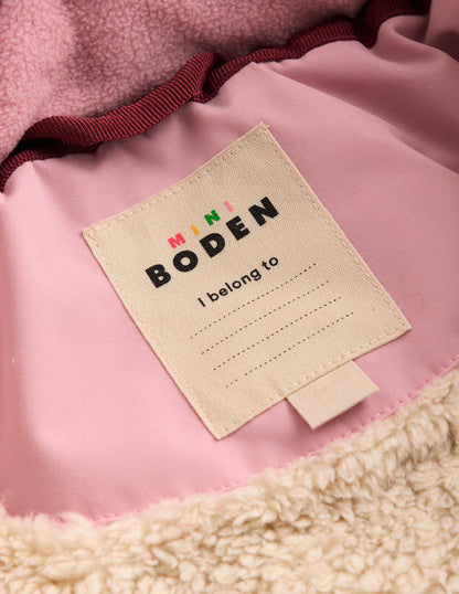 Joni Quilted Parka Coat-Pink-4