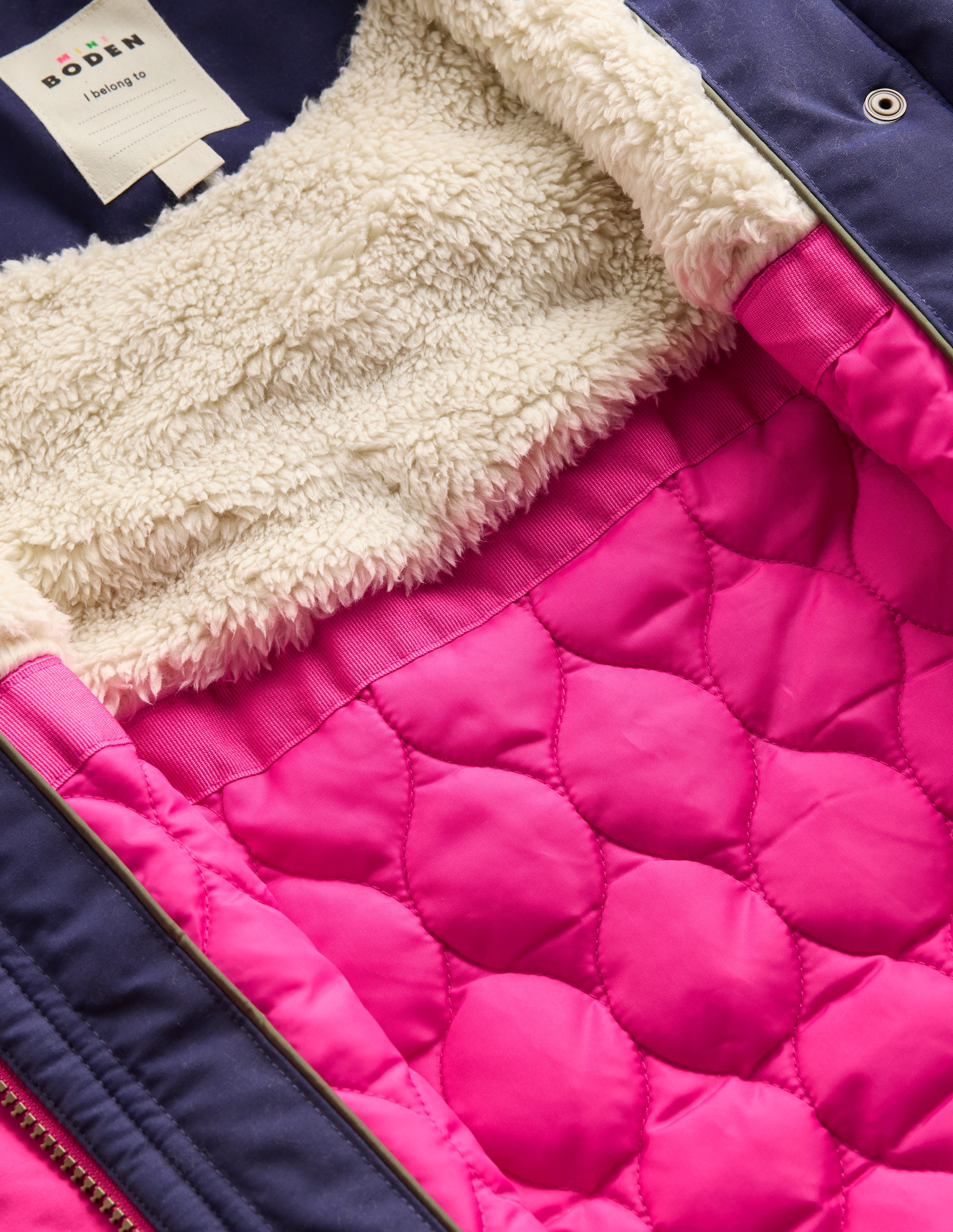 Joni Quilted Parka Coat-Multi - Image 5