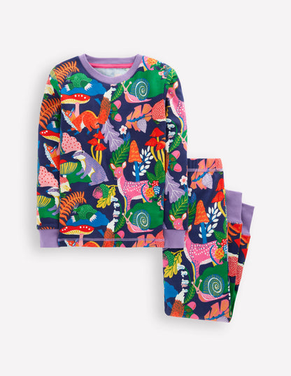 Snug Glow-In-The-Dark Pyjamas-Rainbow Forest-1
