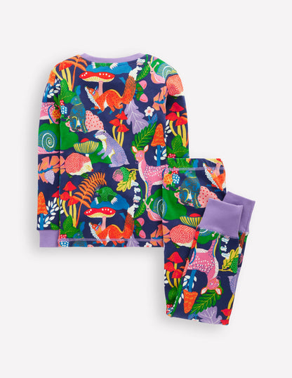 Snug Glow-In-The-Dark Pyjamas-Rainbow Forest-2