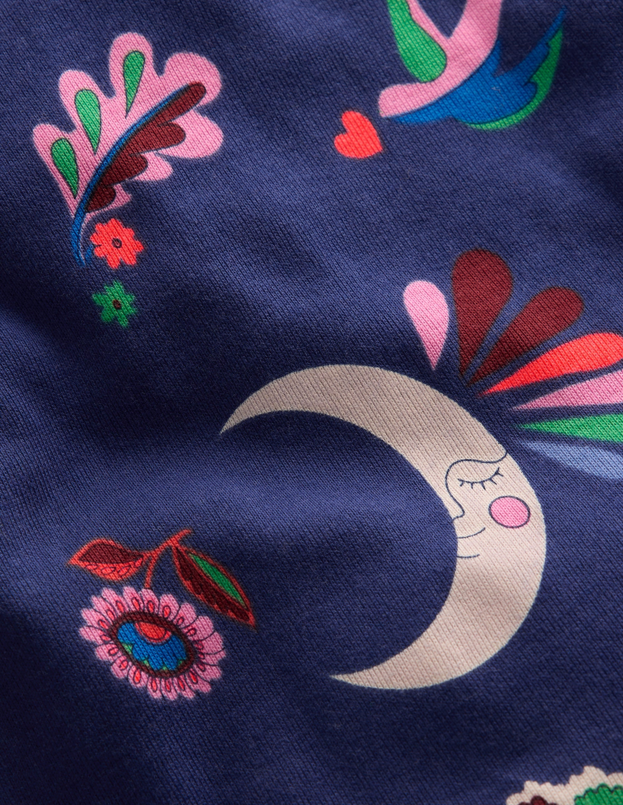 Snug Glow-in-the-dark Pajamas-Starboard Blue Celestial - Image 3