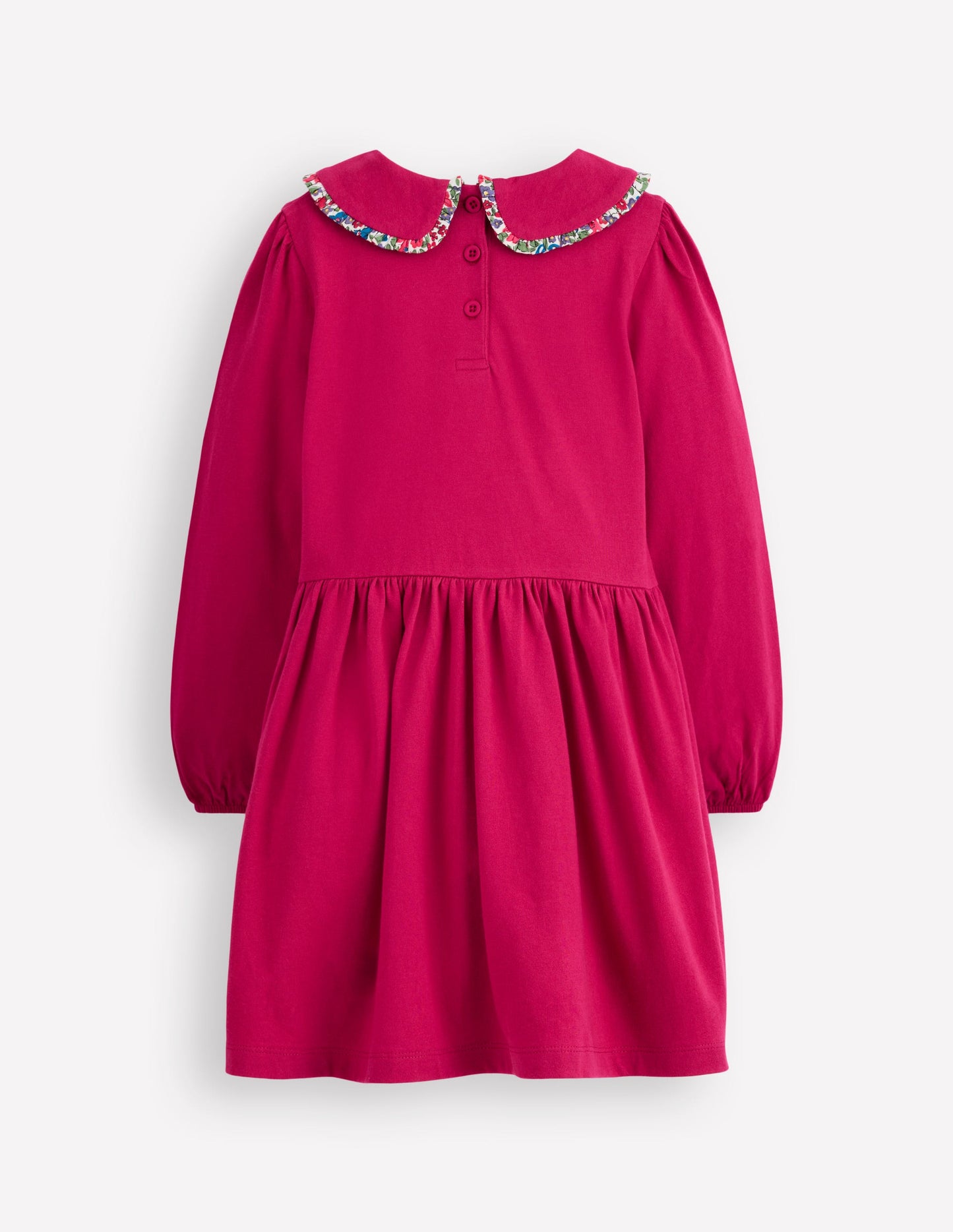 Pretty Appliqué Jersey Dress-Cherry Jam Horses