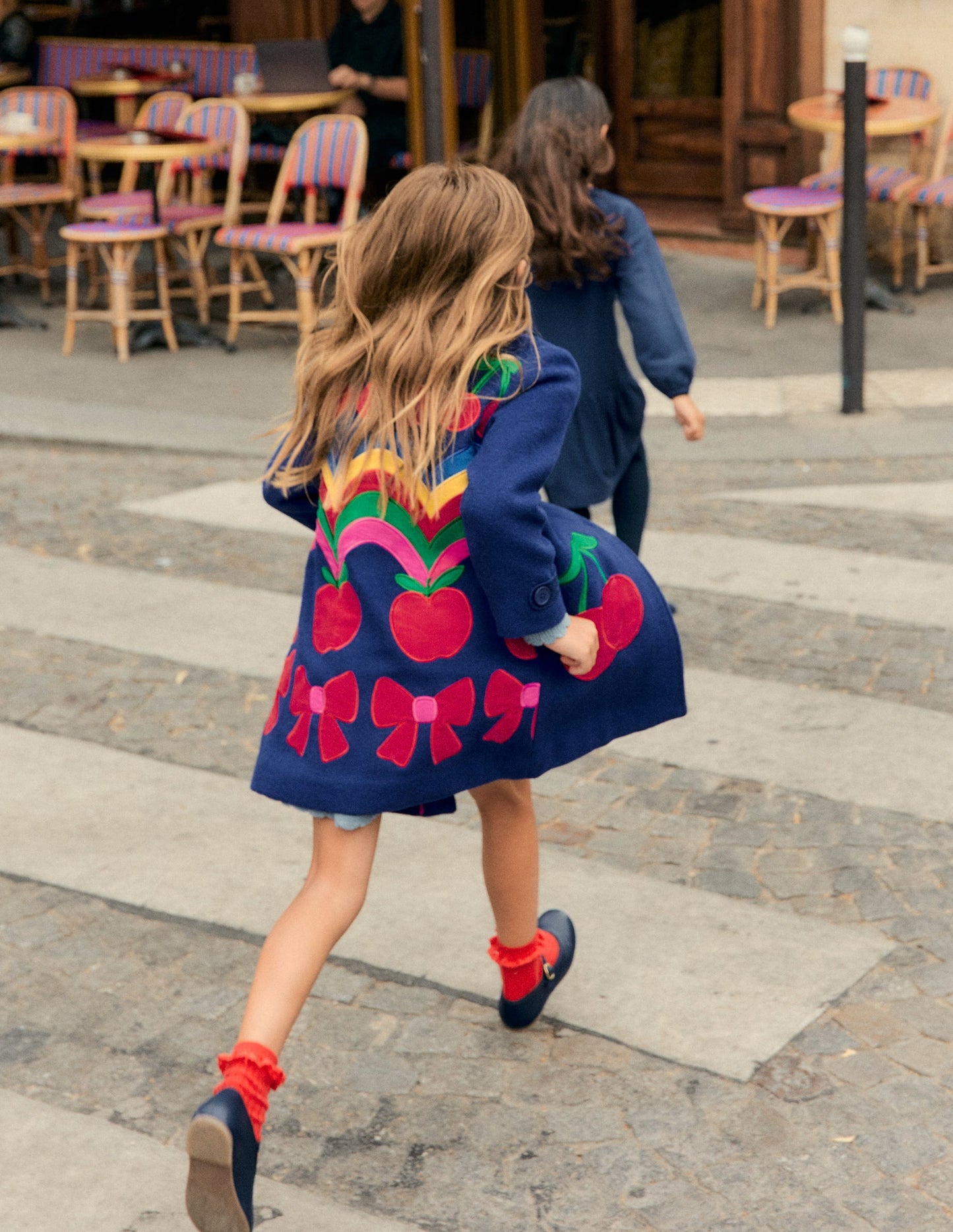 Wow Smart Coat-Starboard Blue Cherry Rainbow