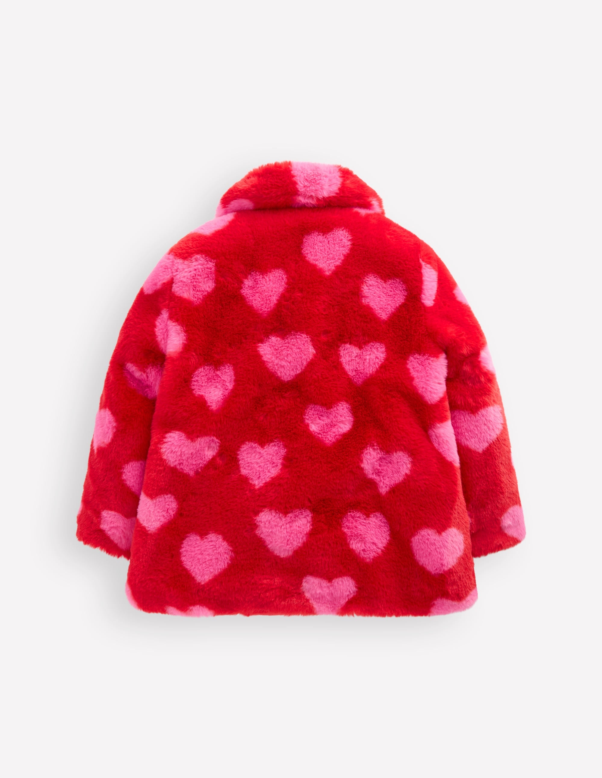 Faux Fur Collared Coat-Hearts | Boden USA