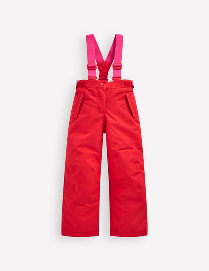 All Weather Waterproof Pants-Poppy Red-1