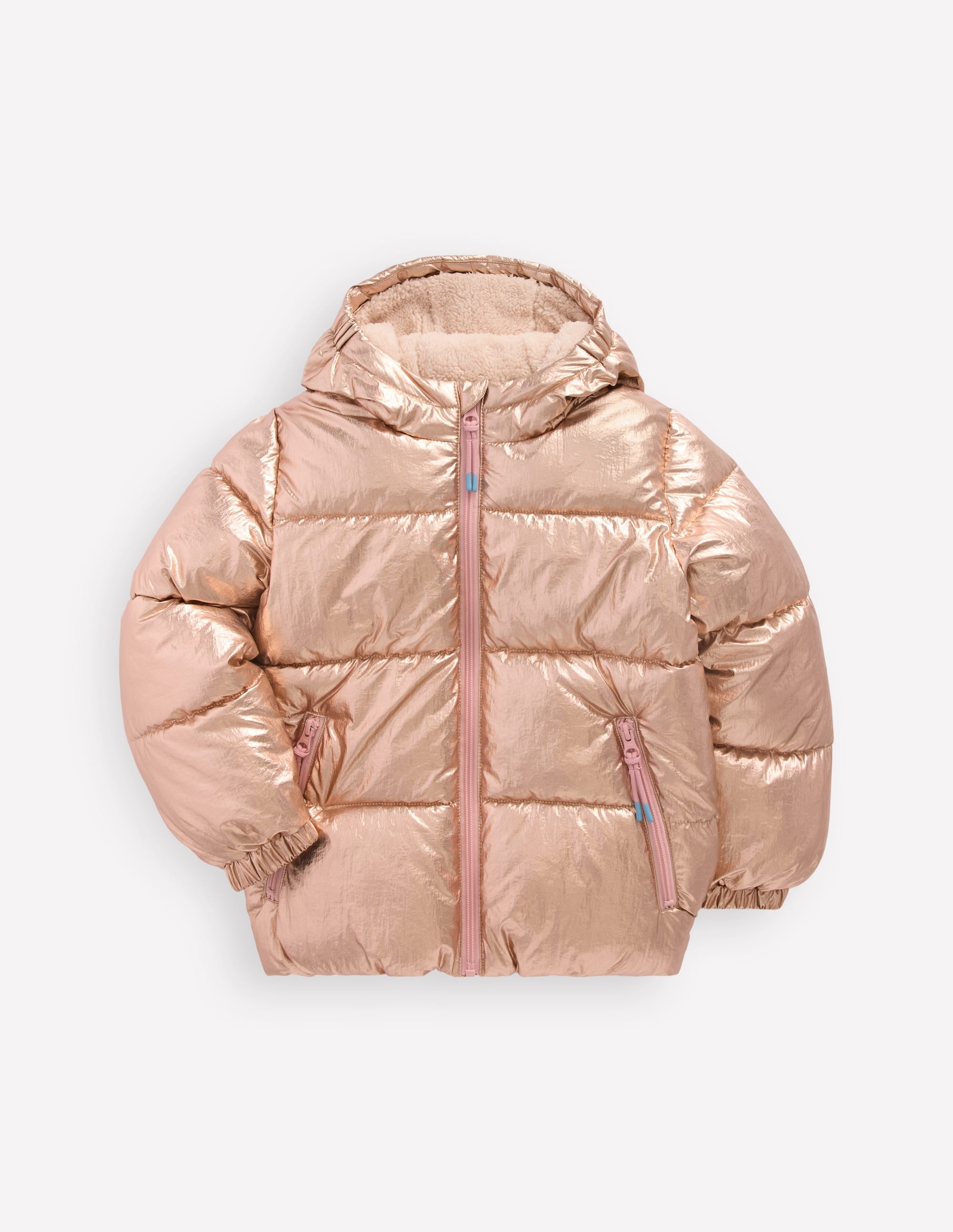 Fun Padded Coat-Gold - Image 1