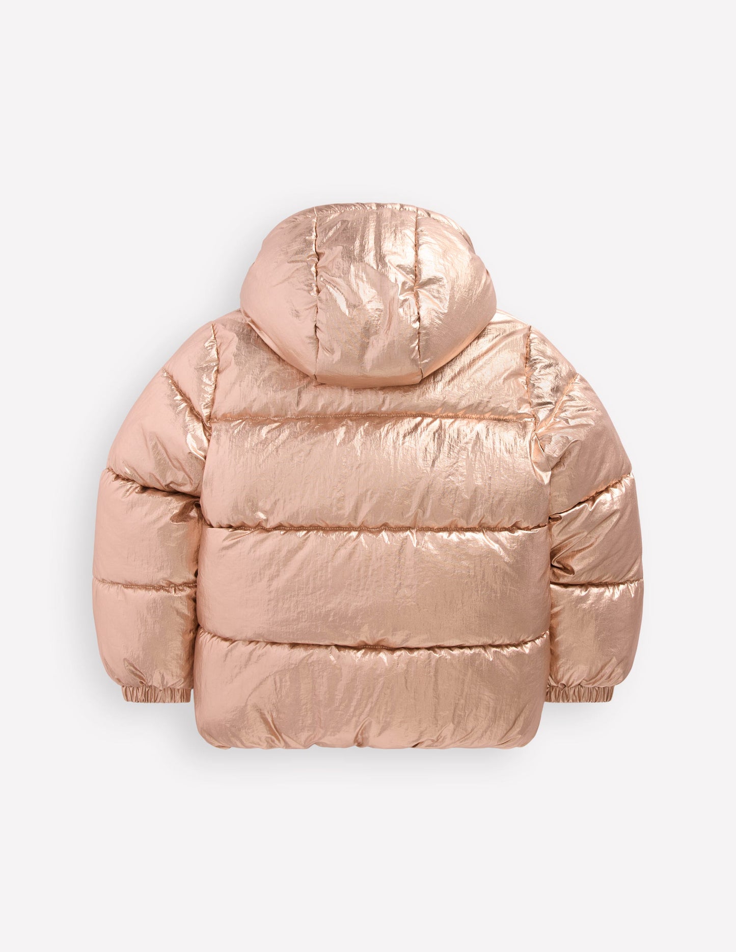 Fun Padded Coat-Gold
