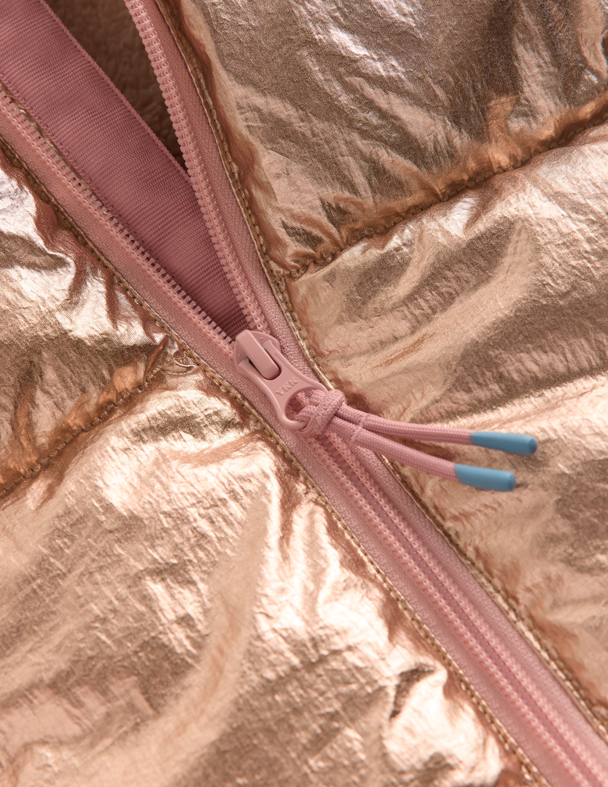 Fun Padded Coat-Gold - Image 3