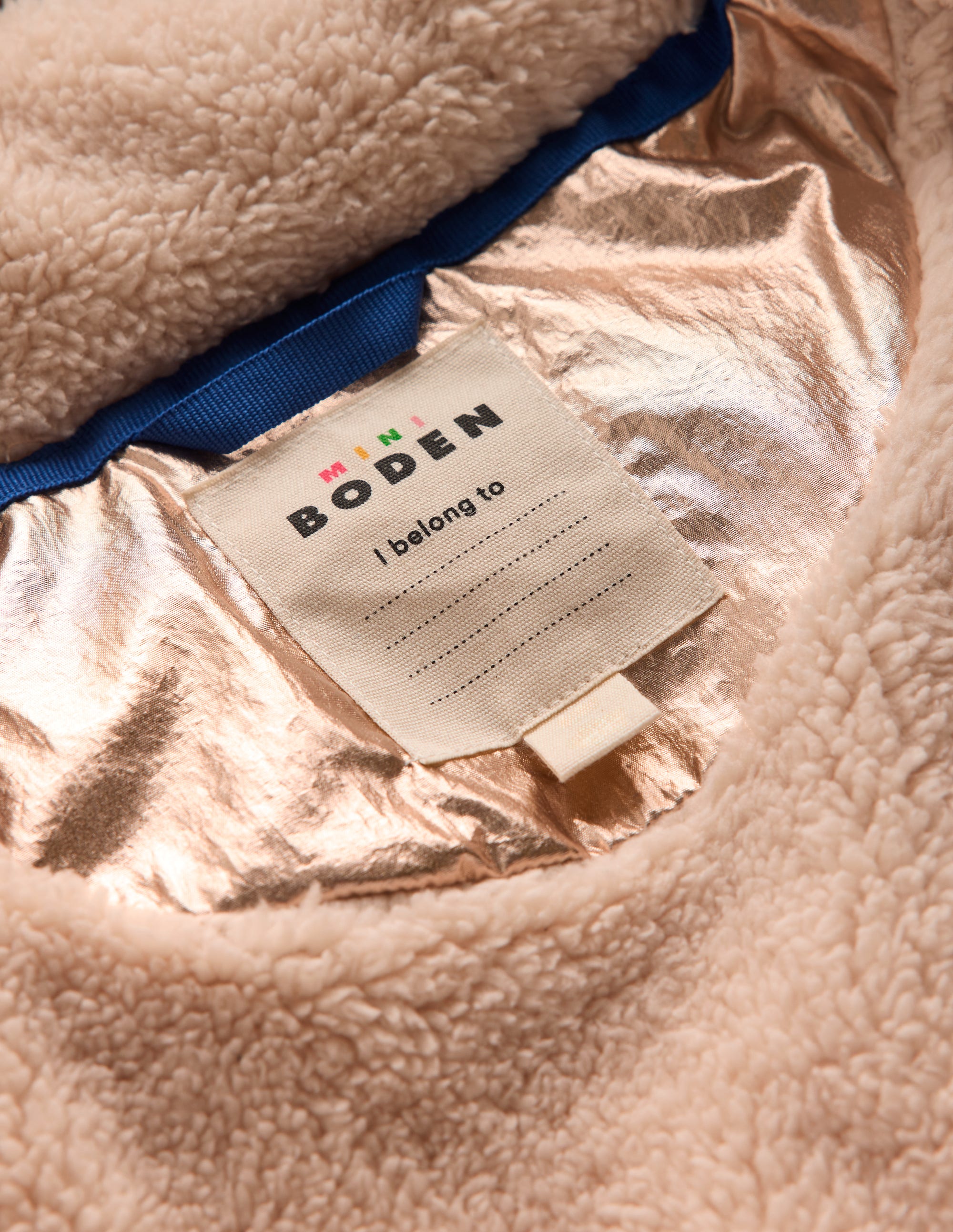 Fun Padded Coat-Gold - Image 4
