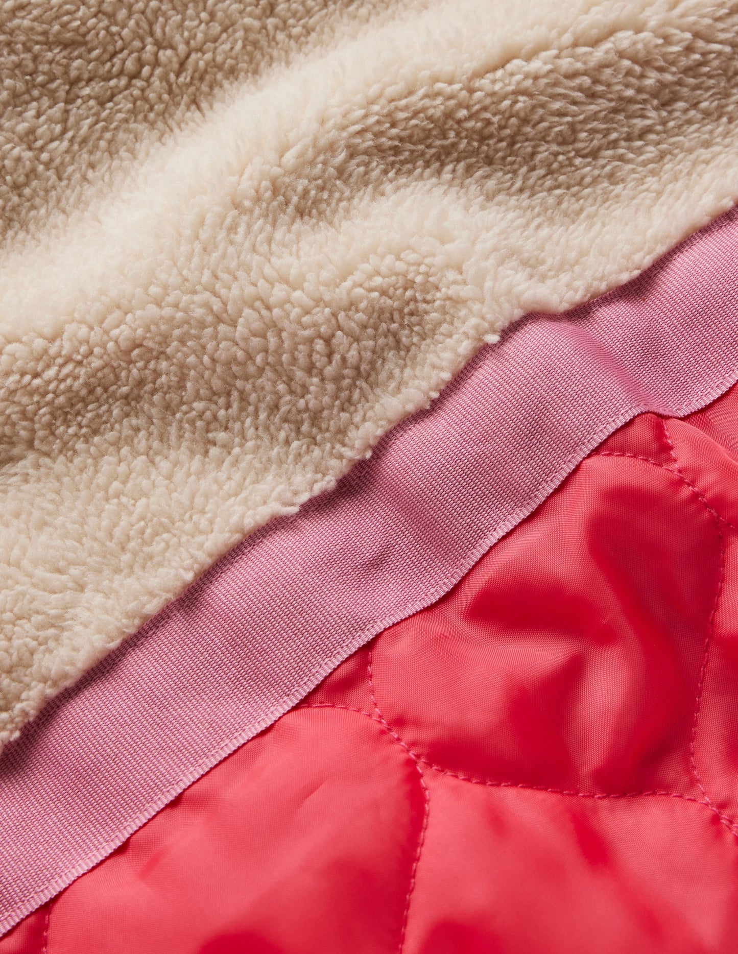 Fun Padded Coat-College Navy Tiger Stripe