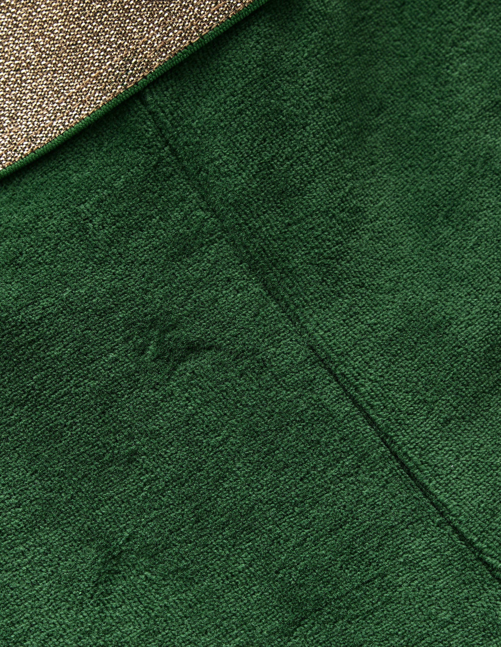 Velvet Flared Leggings-Pine Green-3