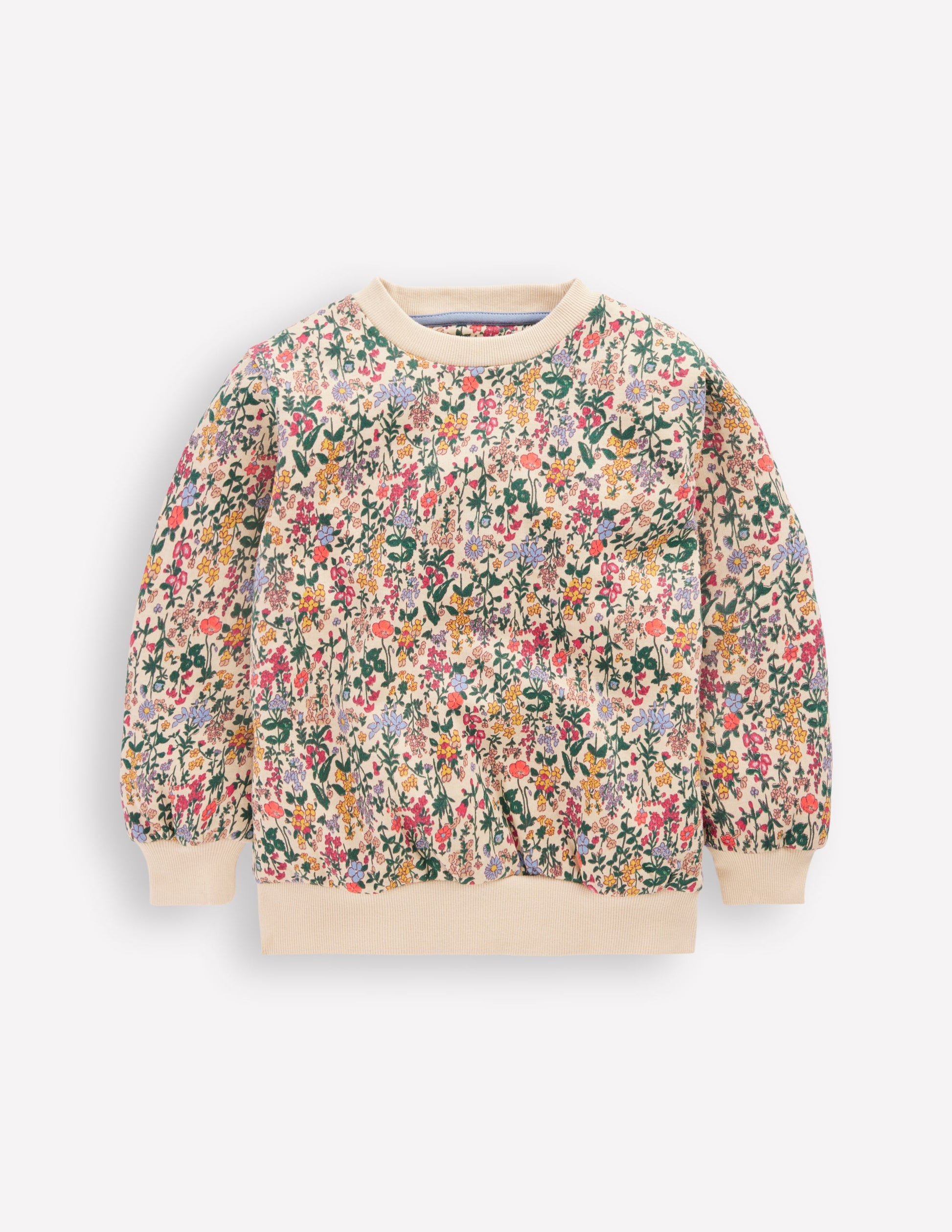 Relaxed Printed Sweatshirt-Ditsy Floral-4