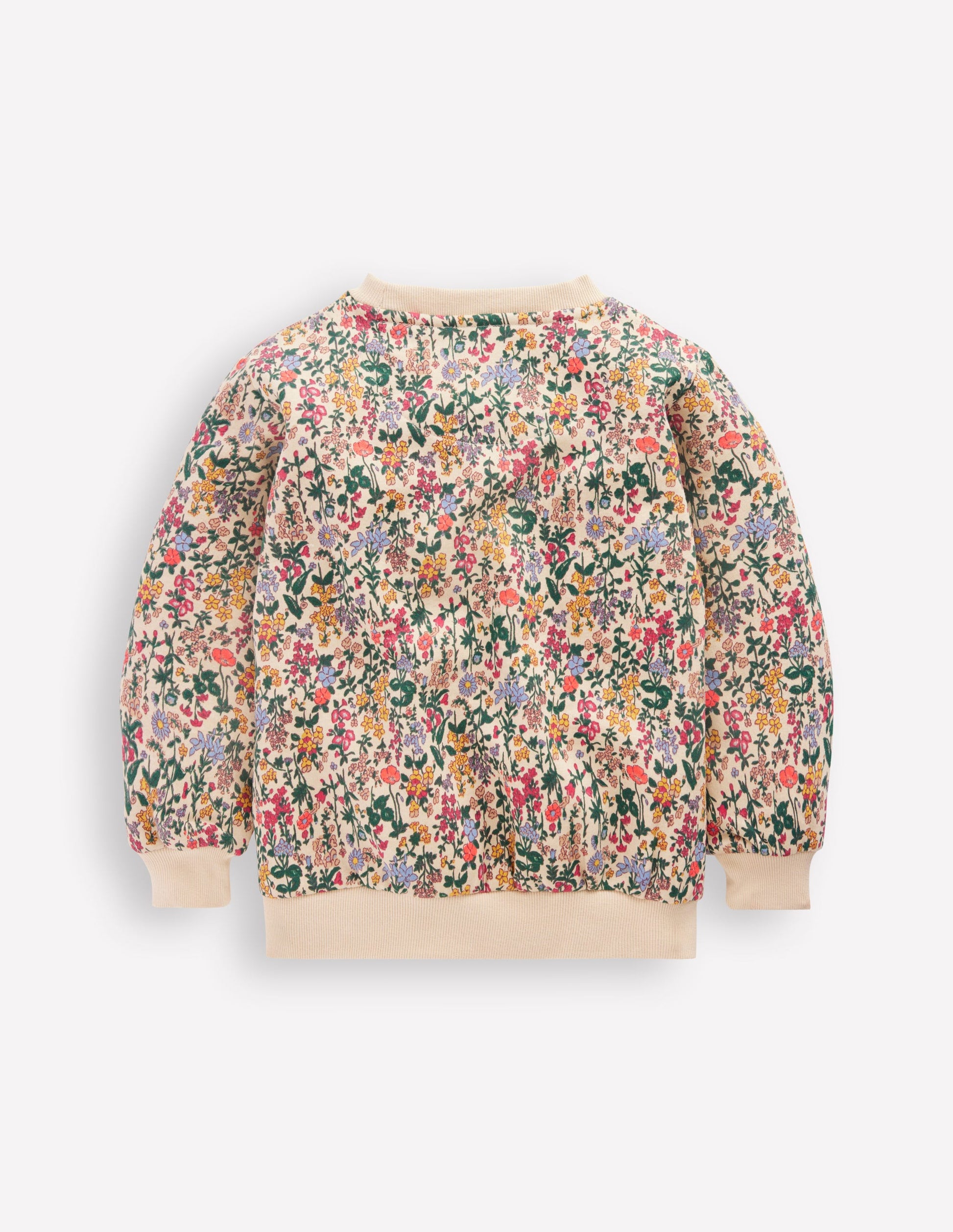 Relaxed Printed Sweatshirt-Ditsy Floral-5