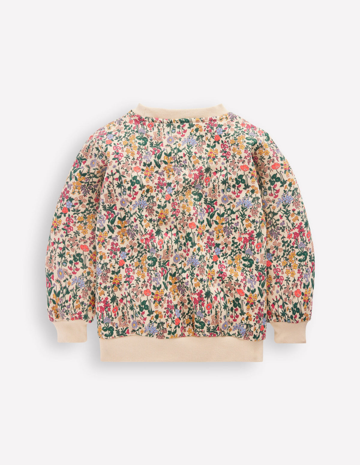 Relaxed Printed Sweatshirt-Ditsy Floral - Image 2