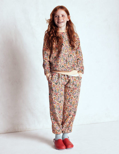 Relaxed Printed Sweatshirt-Ditsy Floral-1