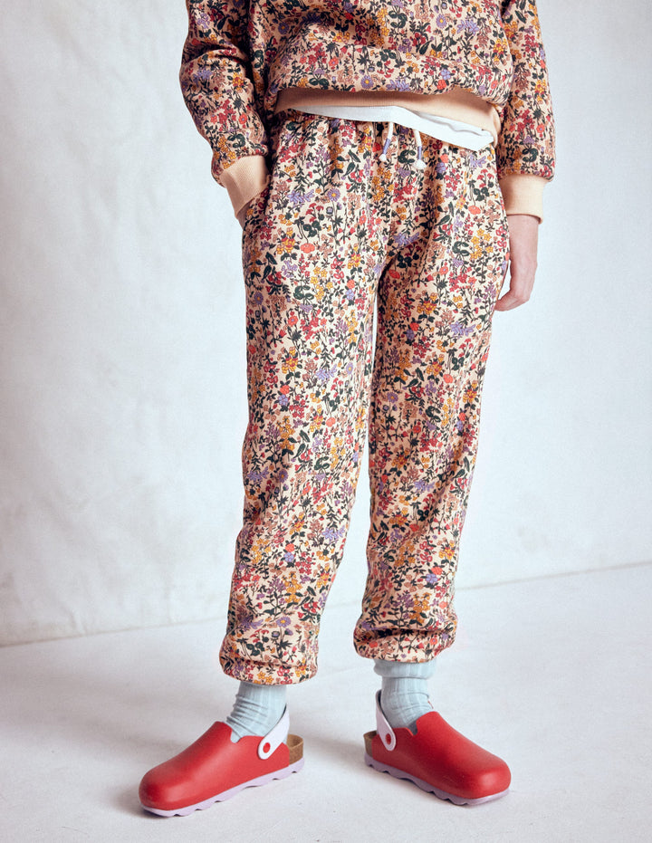 Printed Cosy Sweatpants-Ditsy Floral