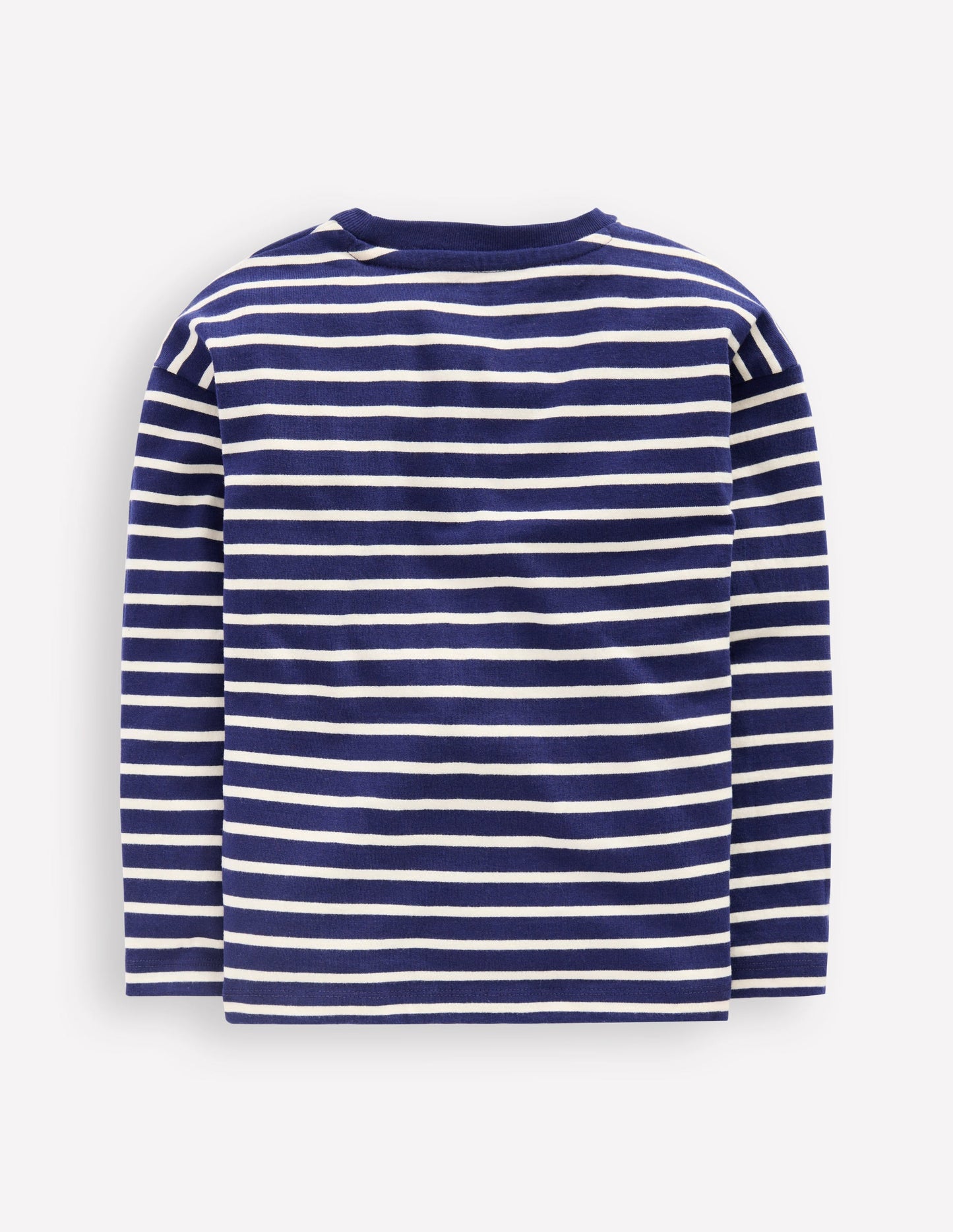 Long Sleeve Relaxed Breton-Navy/Ivory