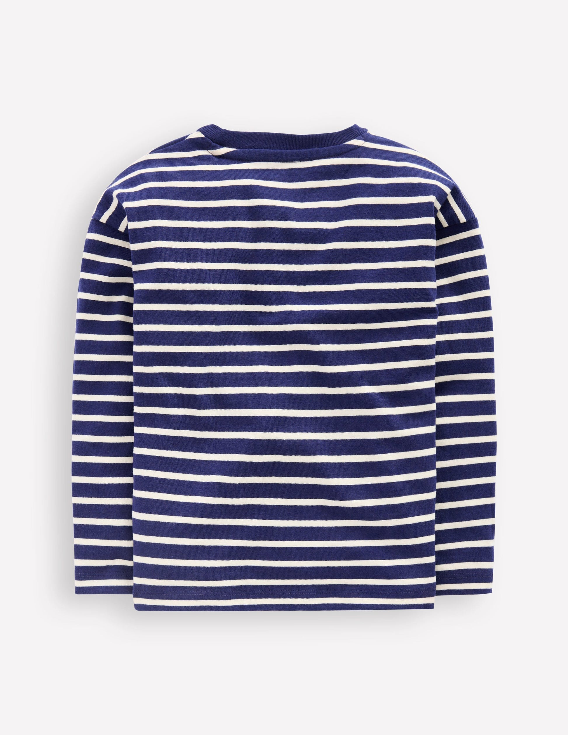 Long Sleeve Relaxed Breton-Navy/Ivory-2