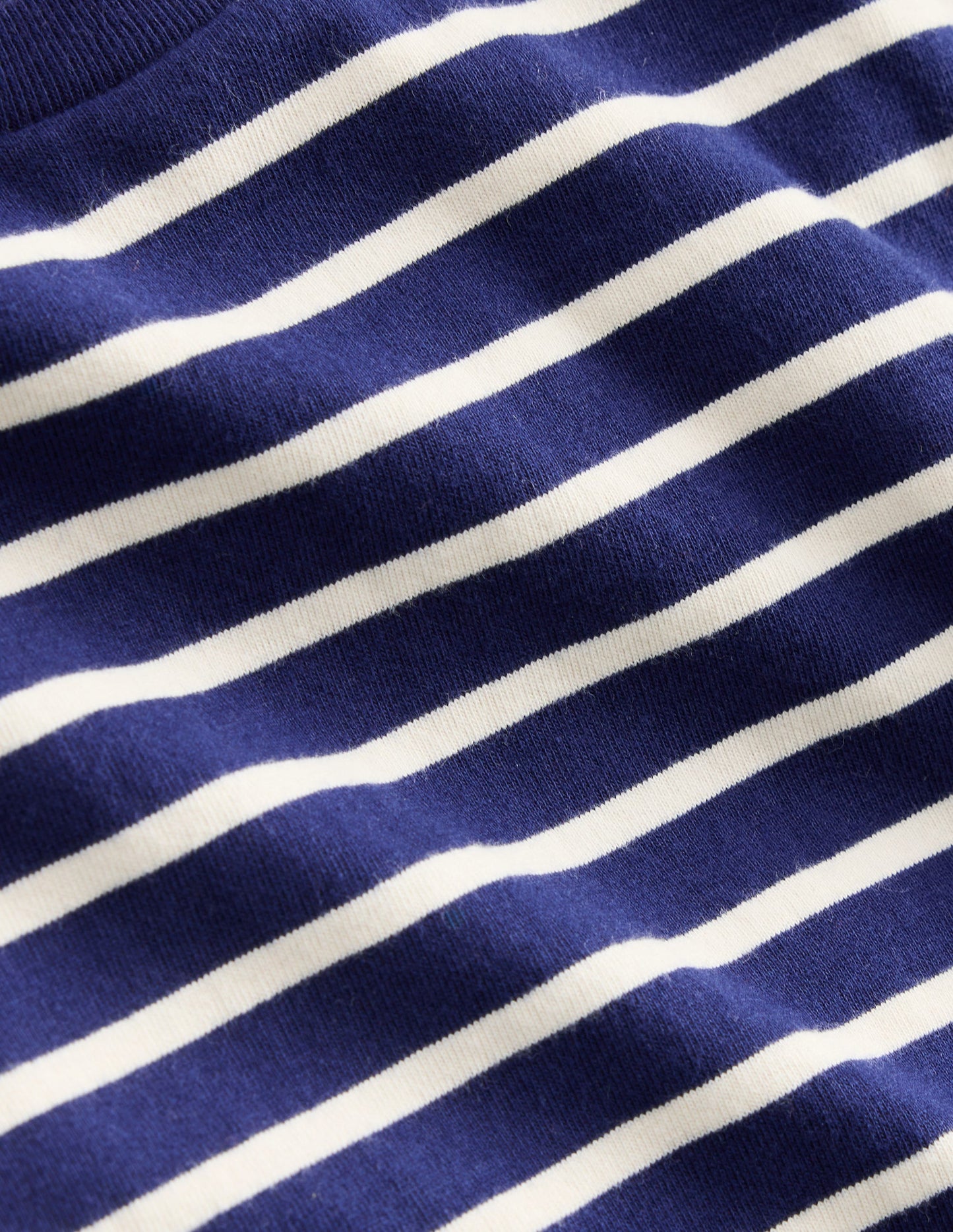 Long Sleeve Relaxed Breton-Navy/Ivory