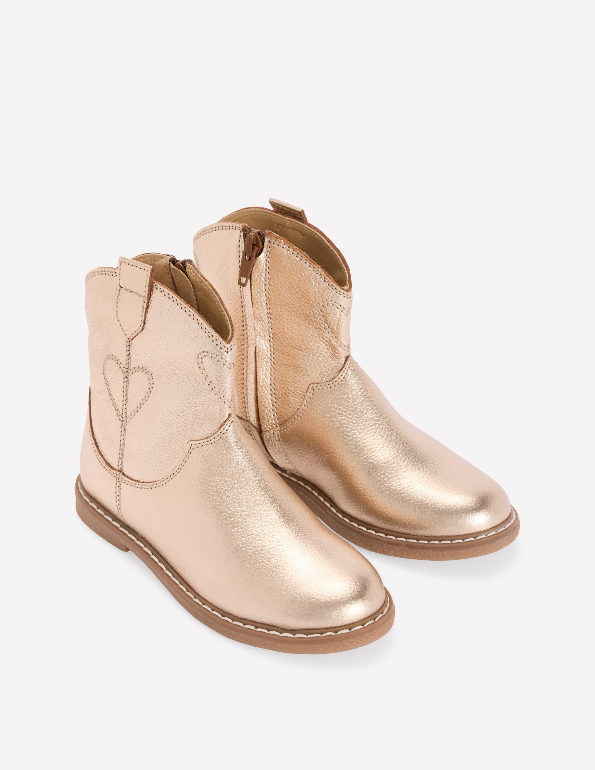 Western Boots-Gold-3
