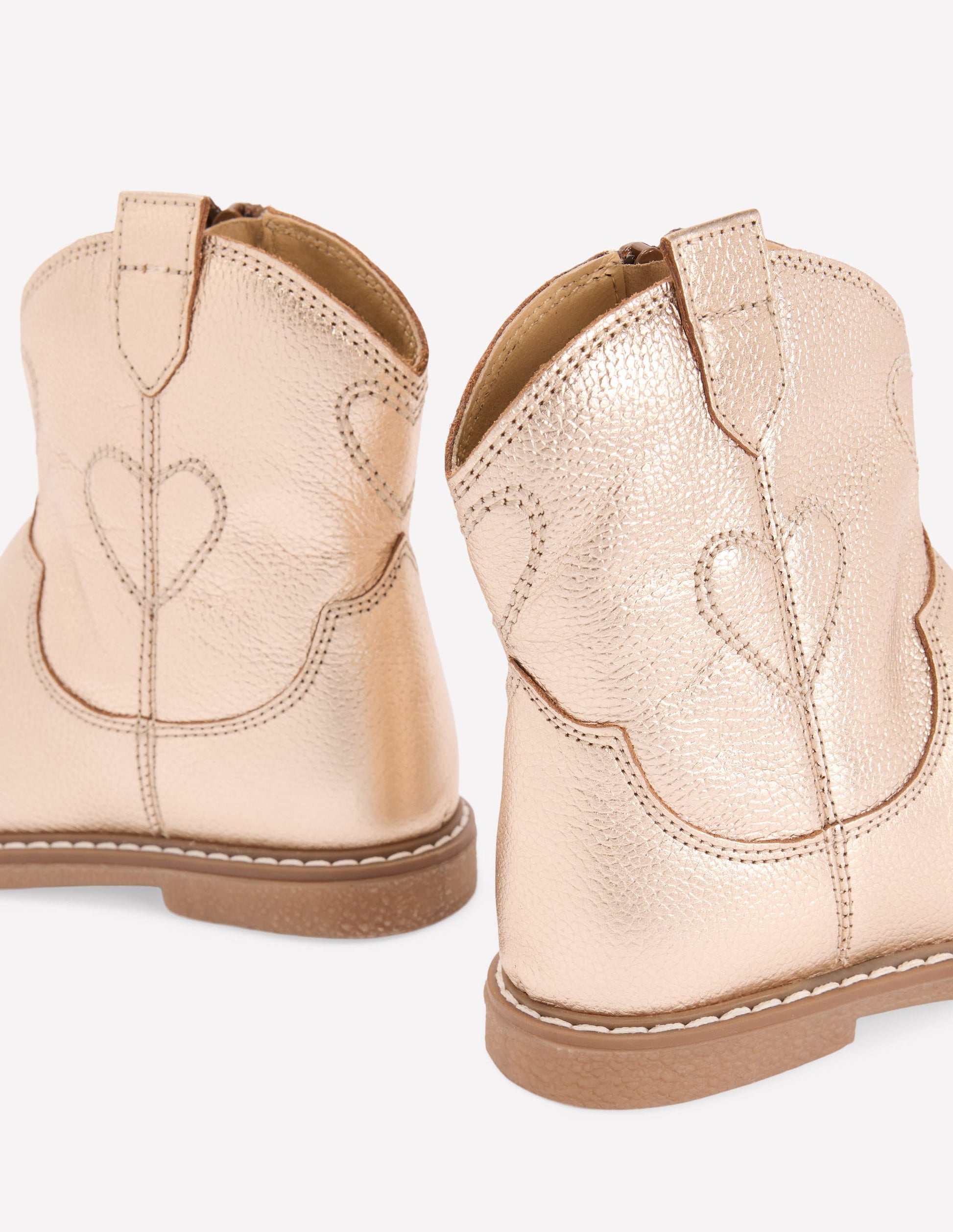 Western Boots-Gold-2