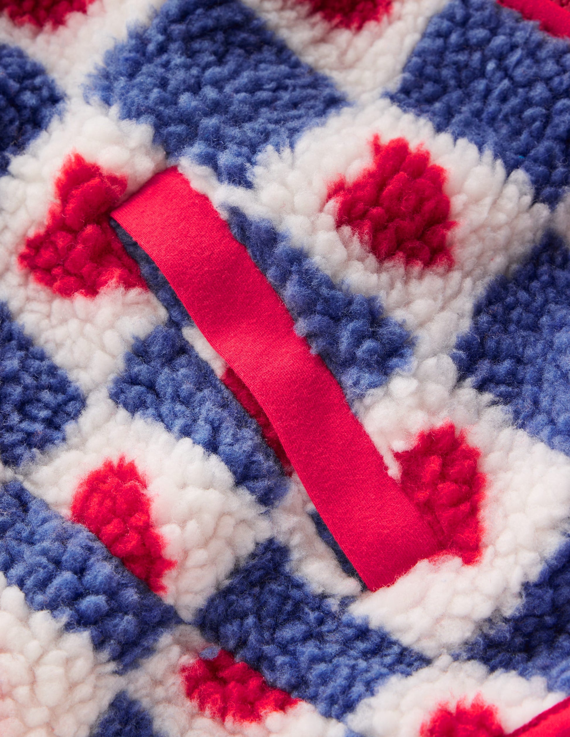 Eden Borg Zip-through Jacket-Blue Heart Stamp-7