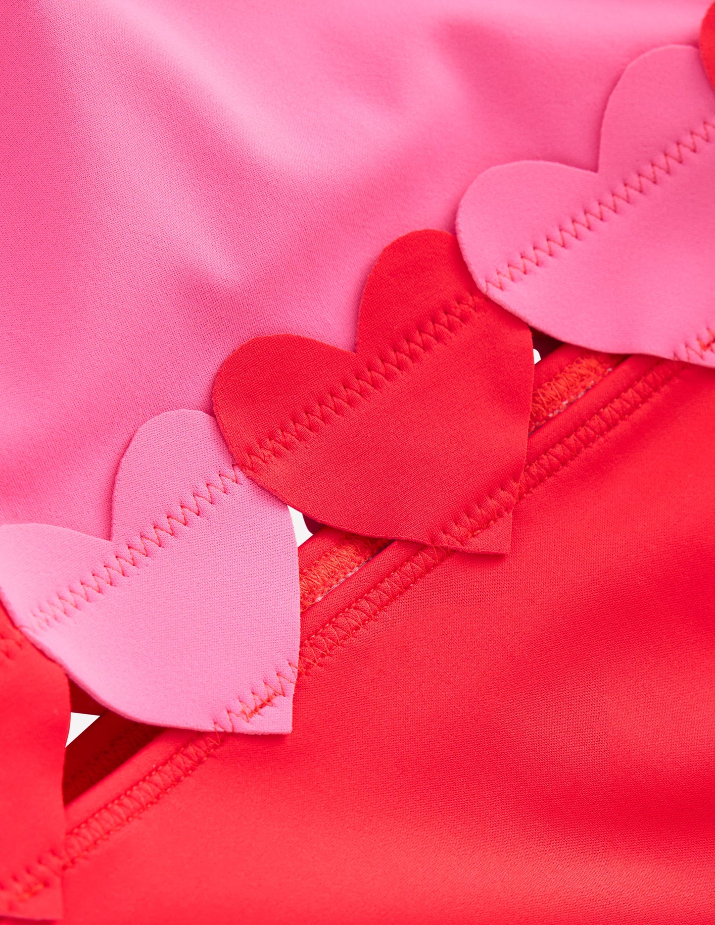 Hallie Frill Strap Swimsuit-Poppy Red