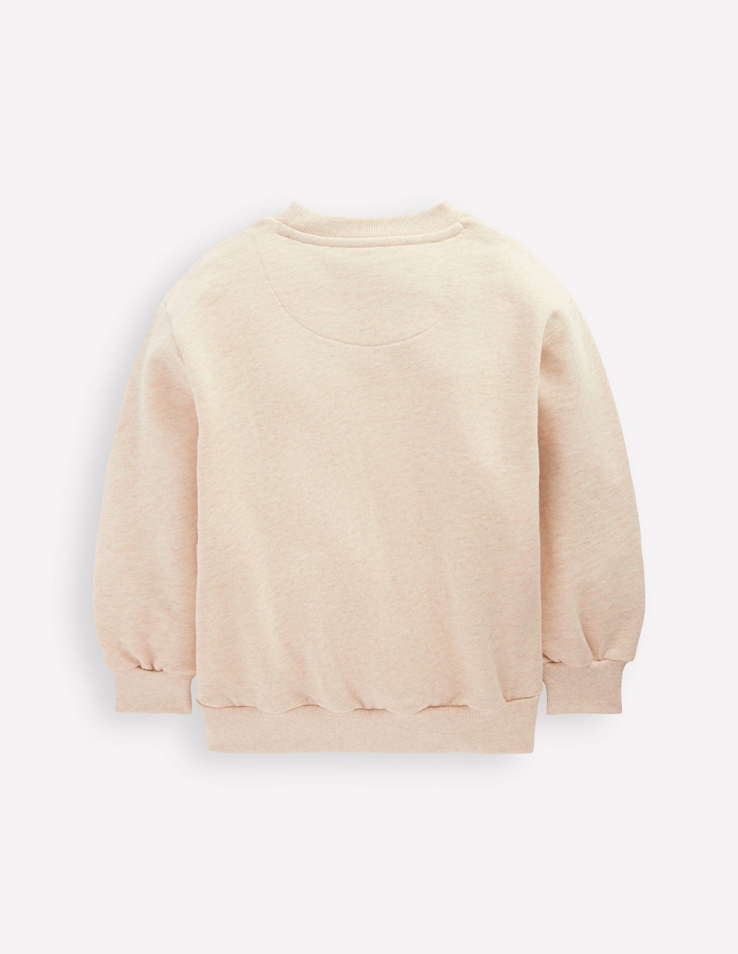 Bobbie Appliqué Sweatshirt-Ivory Rainbows