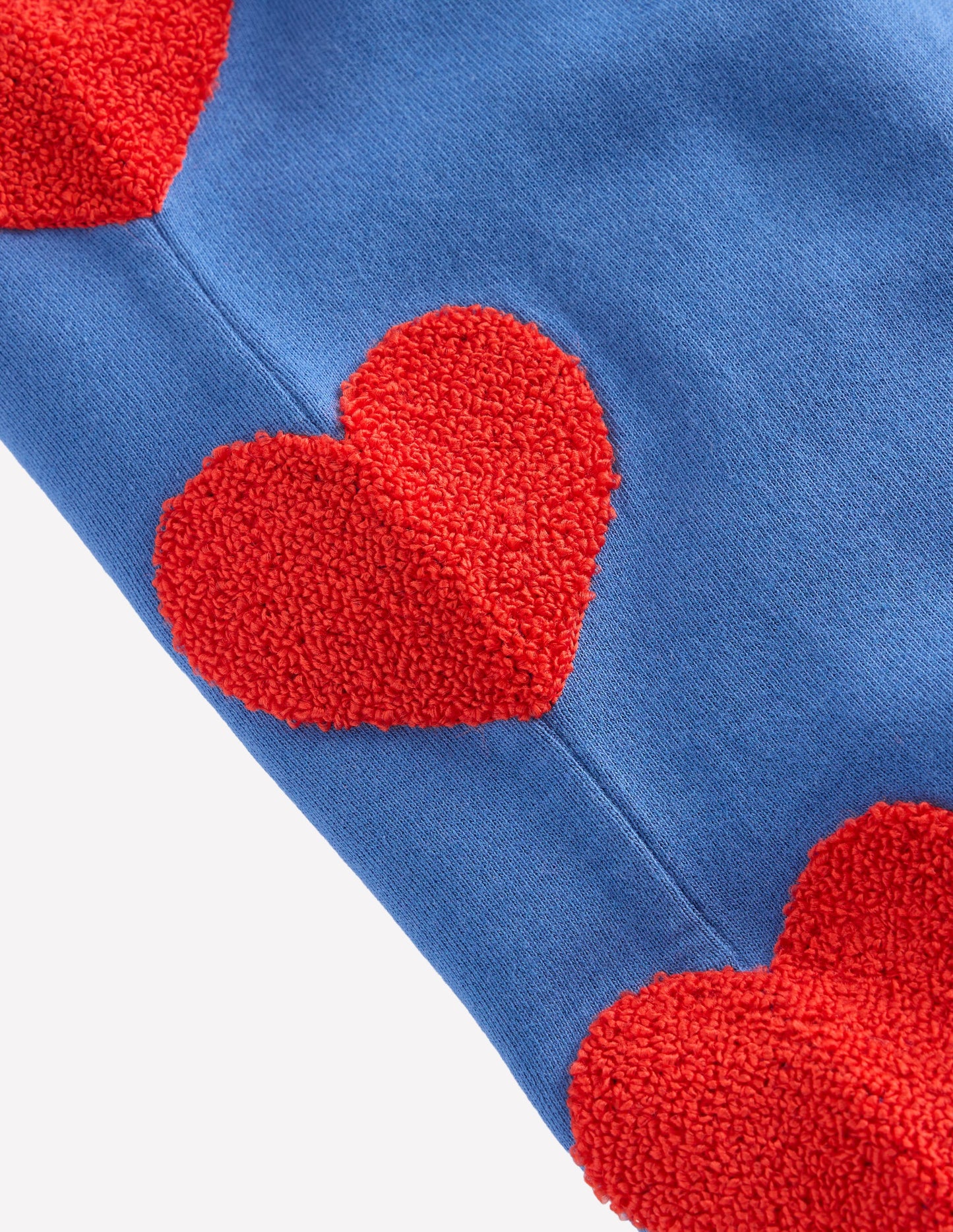 Bobbie Appliqué Sweatpants-Bluejay Hearts