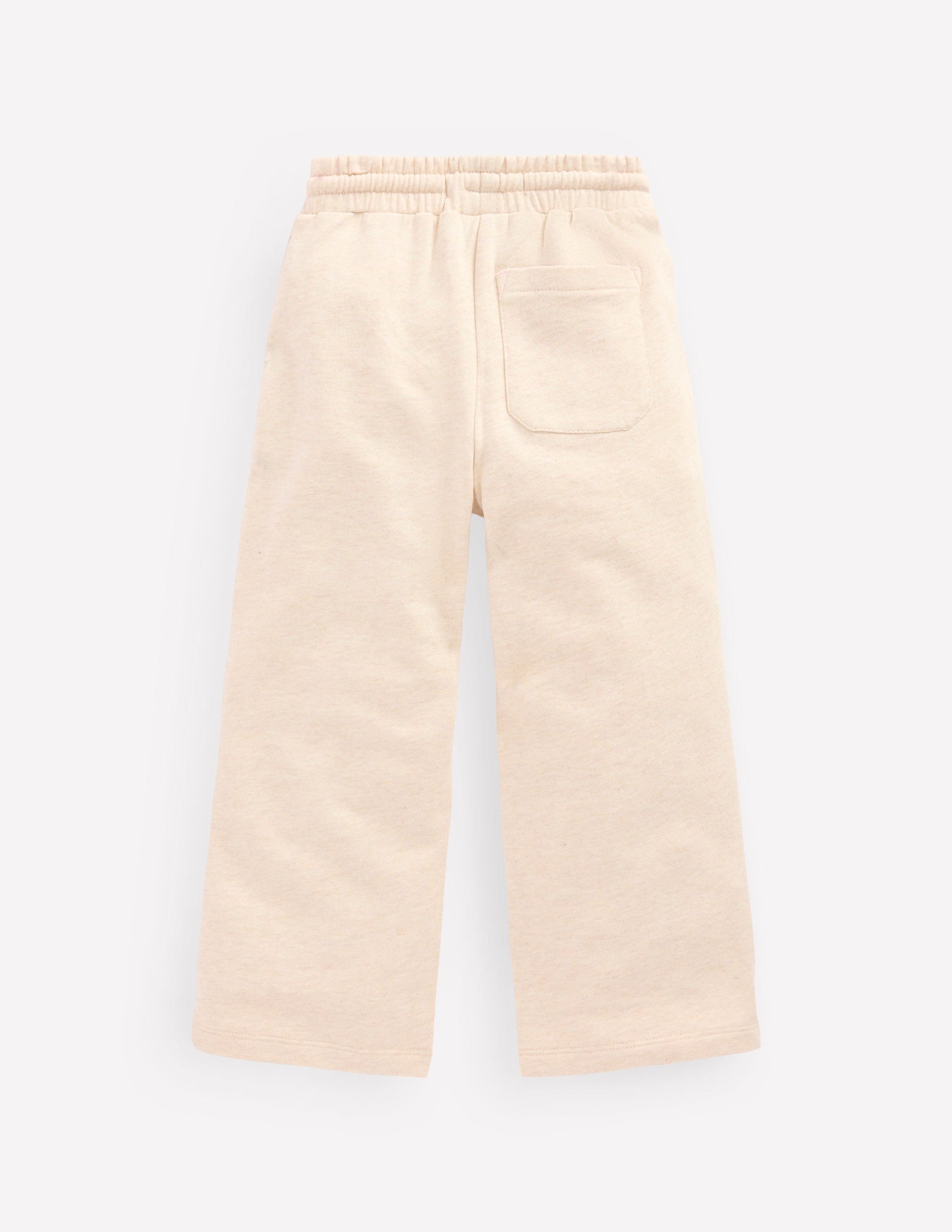 Bobbie Appliqué Sweatpants-Ivory Rainbows-2