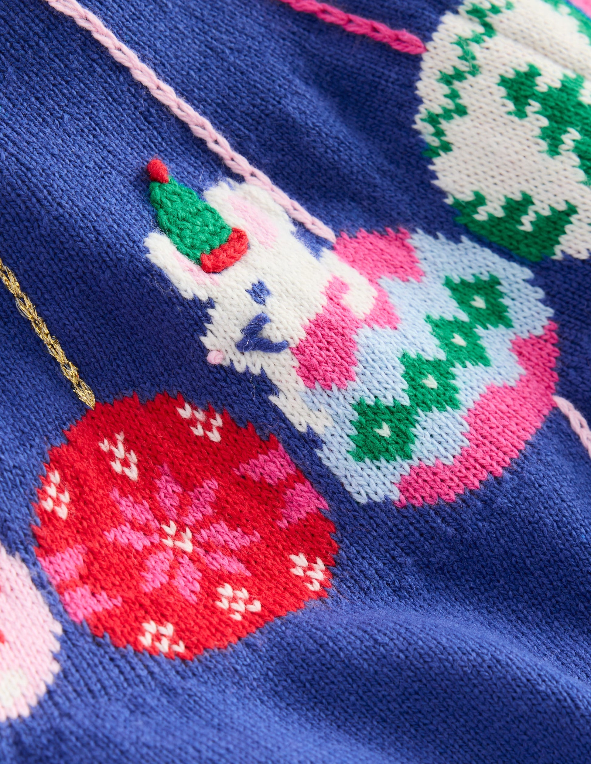 Fun Logo Sweater-College Navy Baubles-5