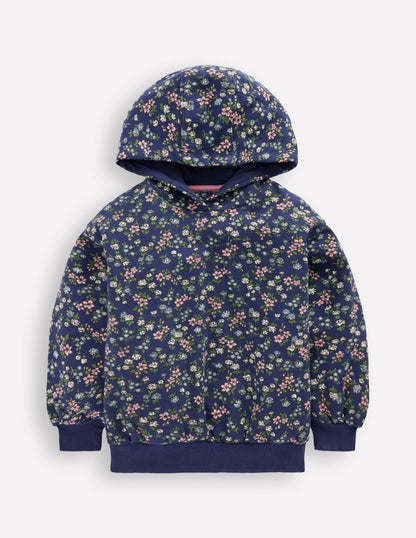Printed Hoody-Starboard Blue Meadow Floral-2