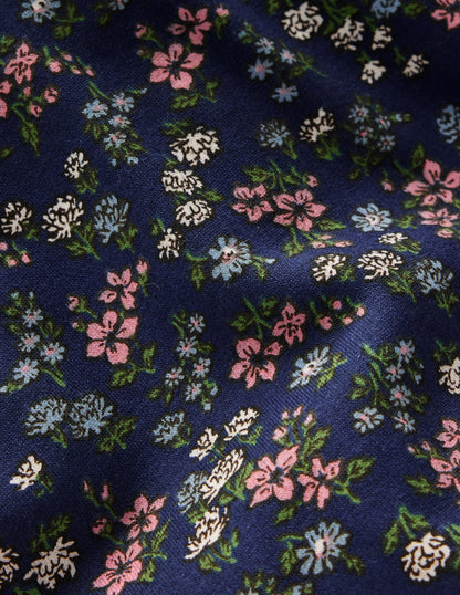 Printed Hoody-Starboard Blue Meadow Floral-4