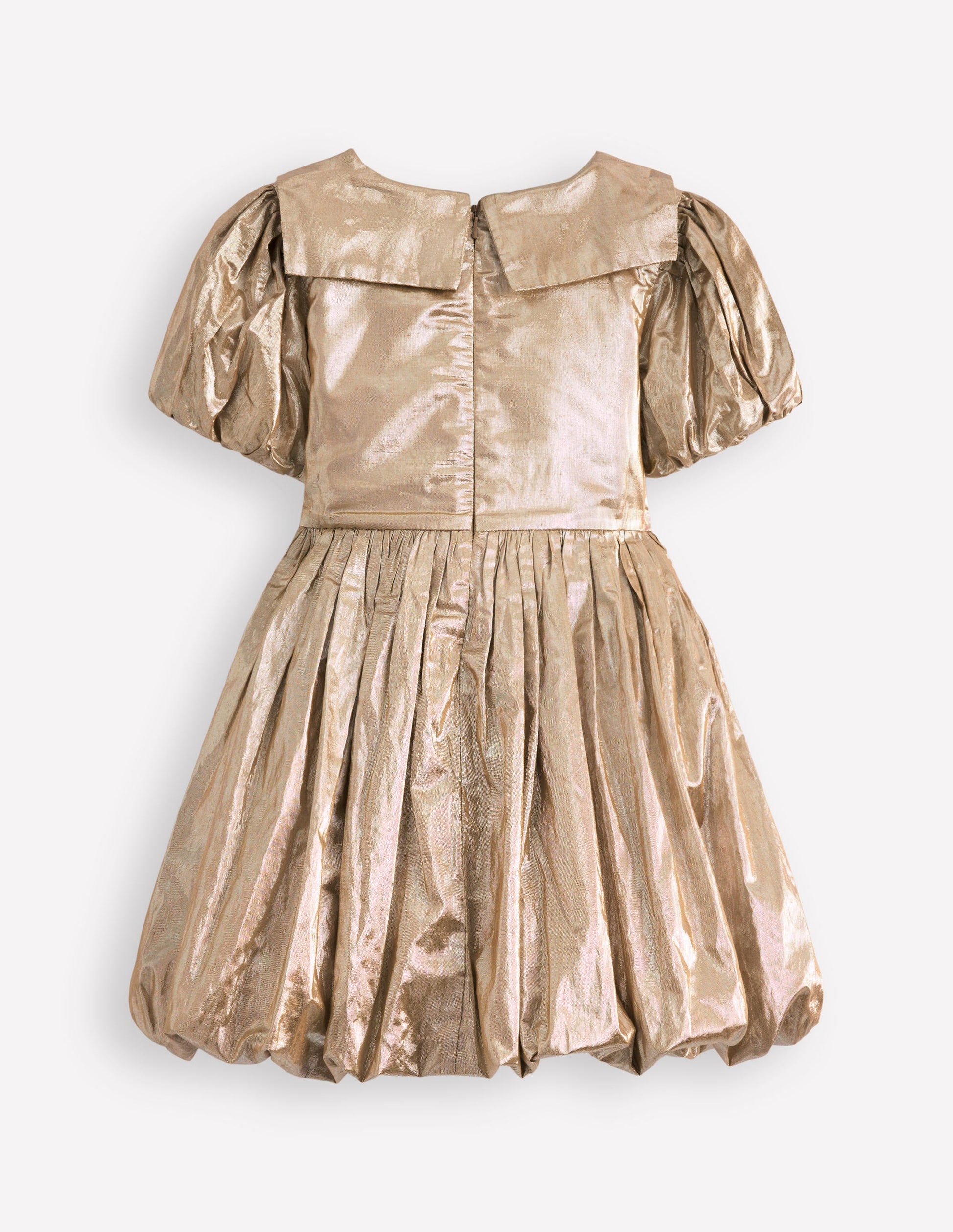 Boden Gold Bubble Hem Party Dress 4 - 5 Years Girls Boden Gold Bubble Hem Party Dress 4 - 5 Years Girls