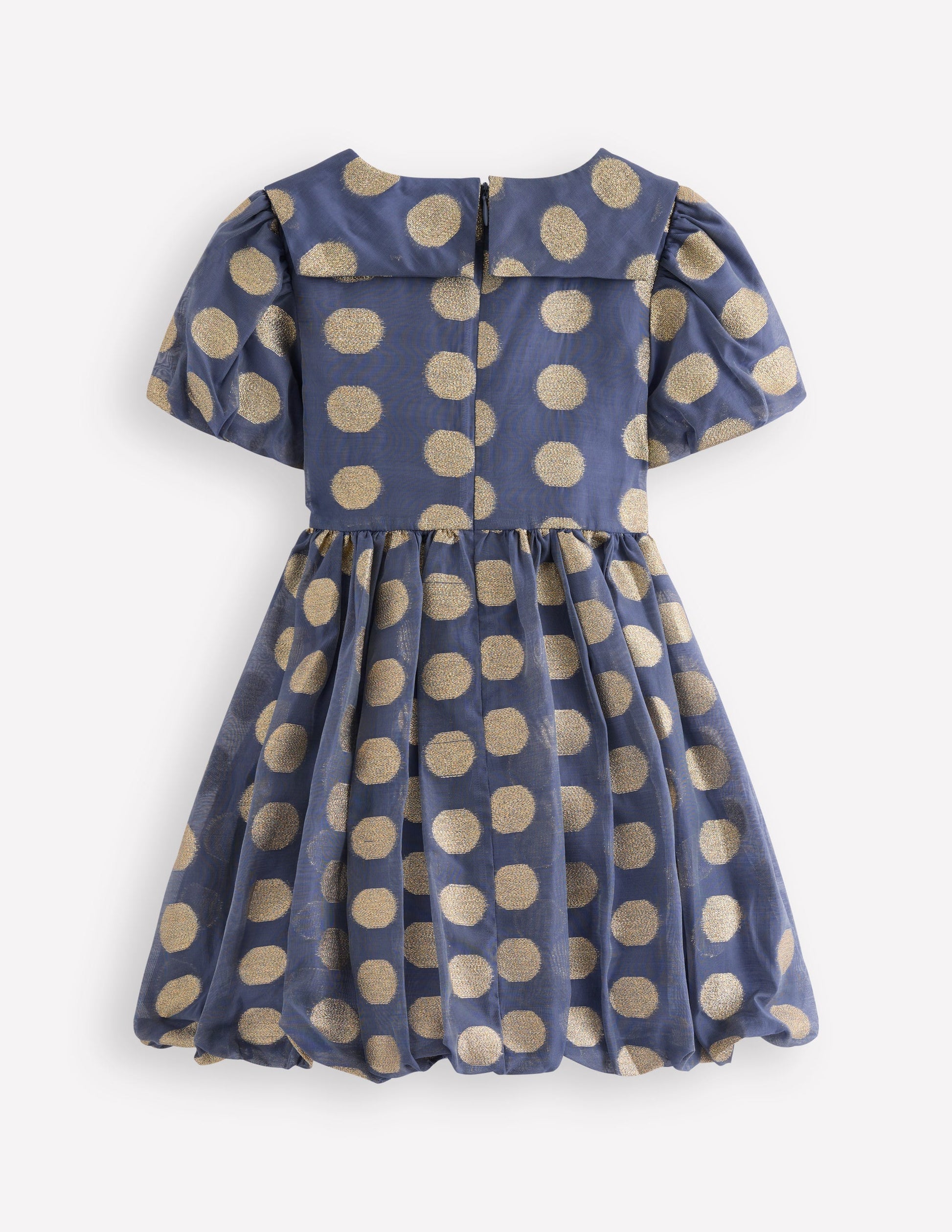 Boden Girls Bubble Hem Party Dress in Blue | Size 5-6 Years Boden Girls Bubble Hem Party Dress in Blue | Size 5-6 Years