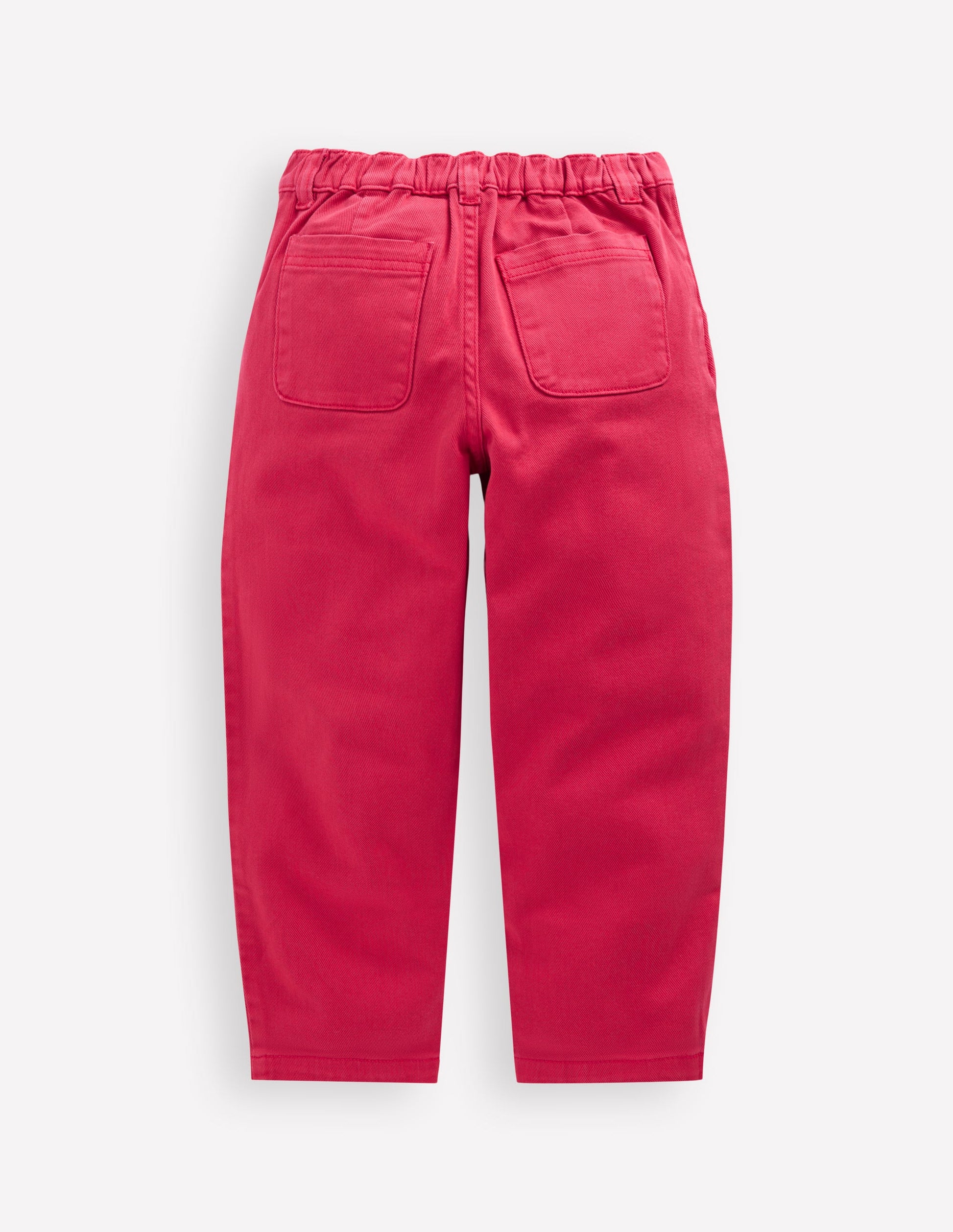 Pleat Jeans-Raspberry Pink-4