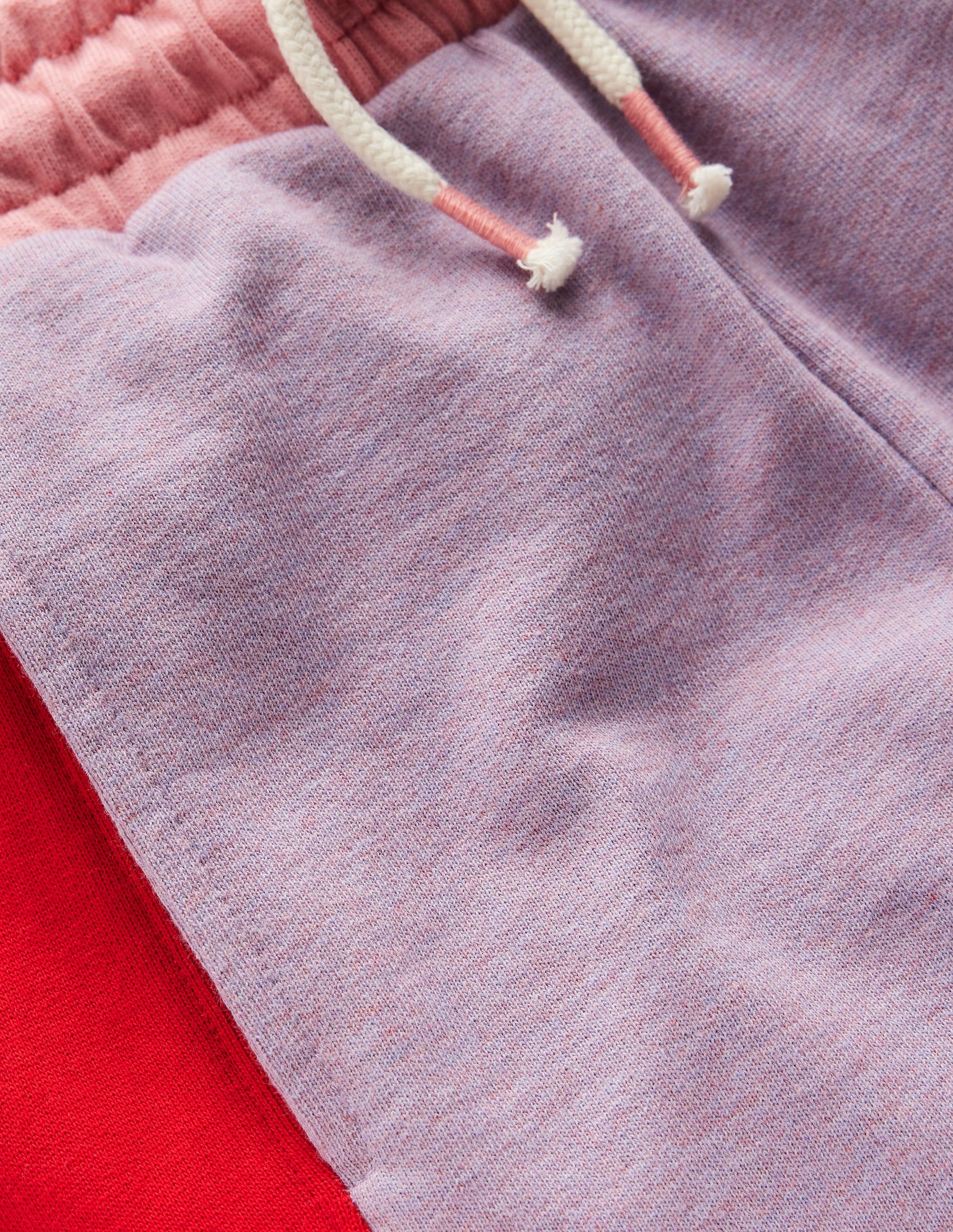 Wide Leg Sweatpants-Colourblock-3