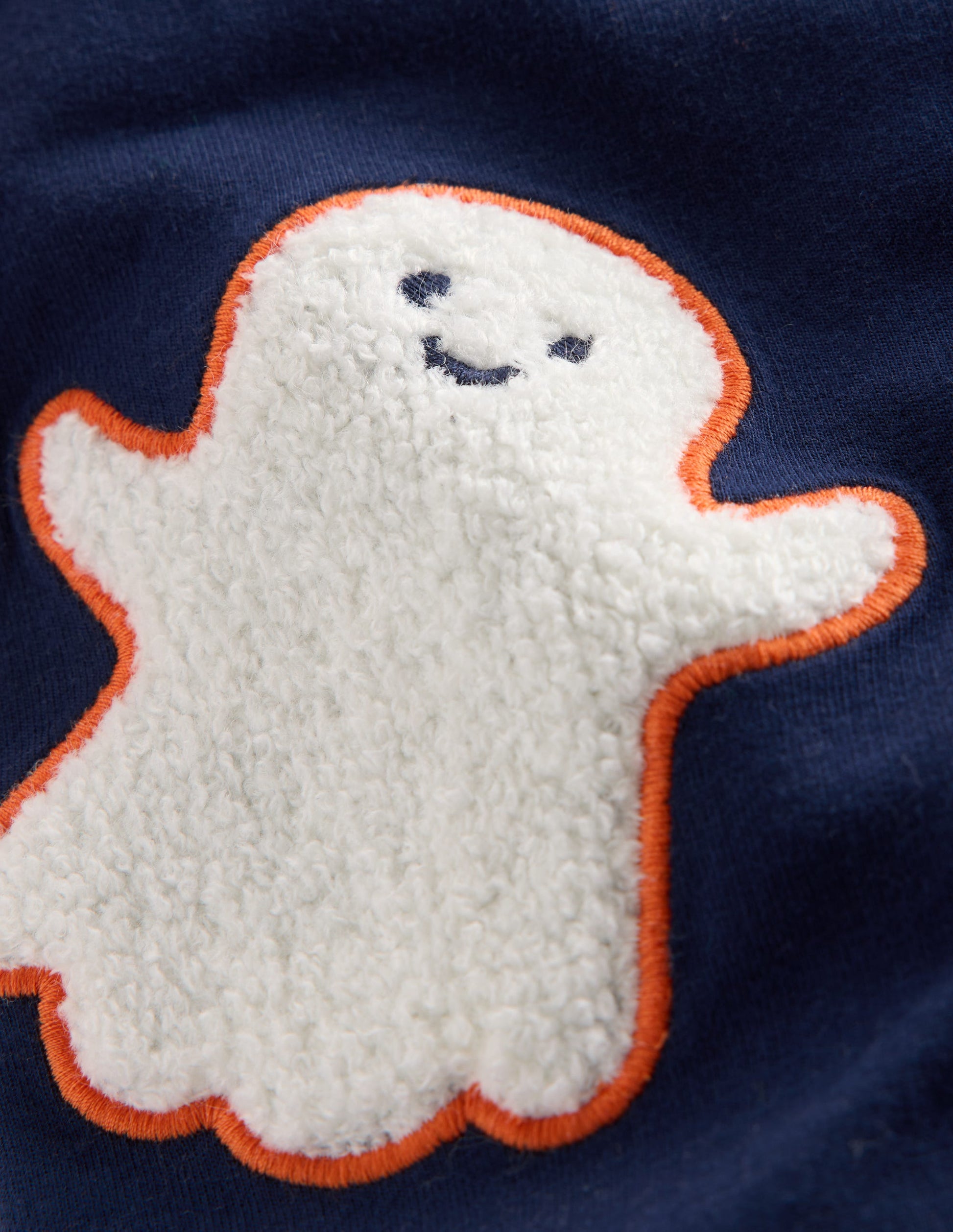 Printed Jersey Overalls Set-Navy Blue Ghosts-3