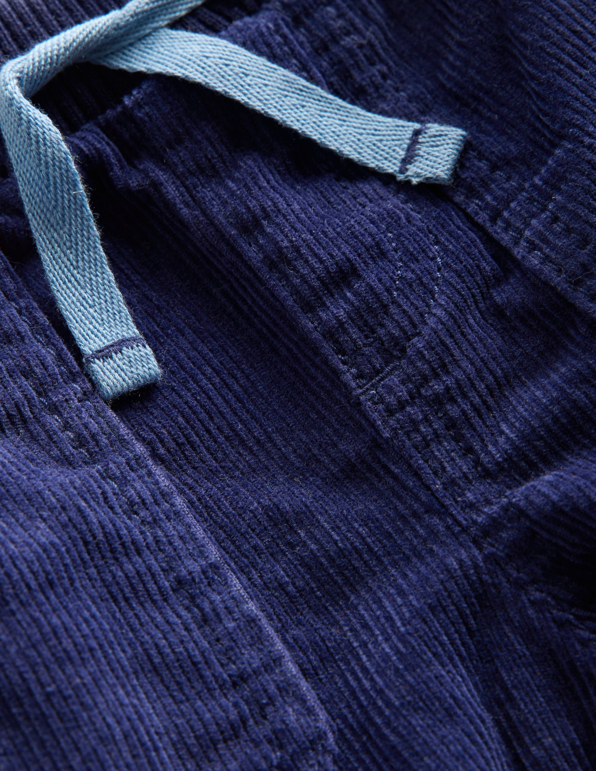 Cosy Lined Pants-Navy-3