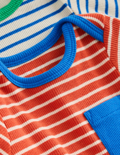 2-pack Ribbed Bodies-Multi Stripe-3