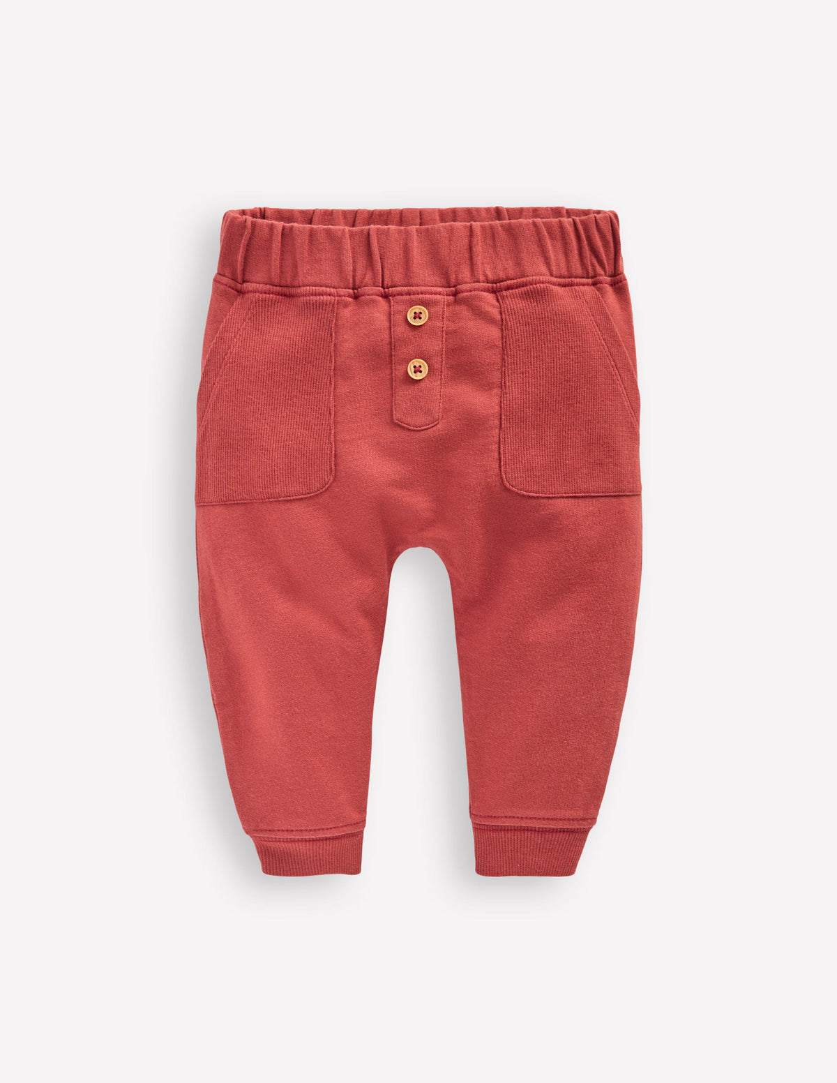 Jersey Sweatpants-Roasted Chestnut Brown - Image 1