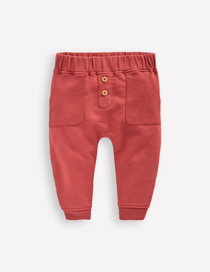 Jersey Sweatpants-Roasted Chestnut Brown-1