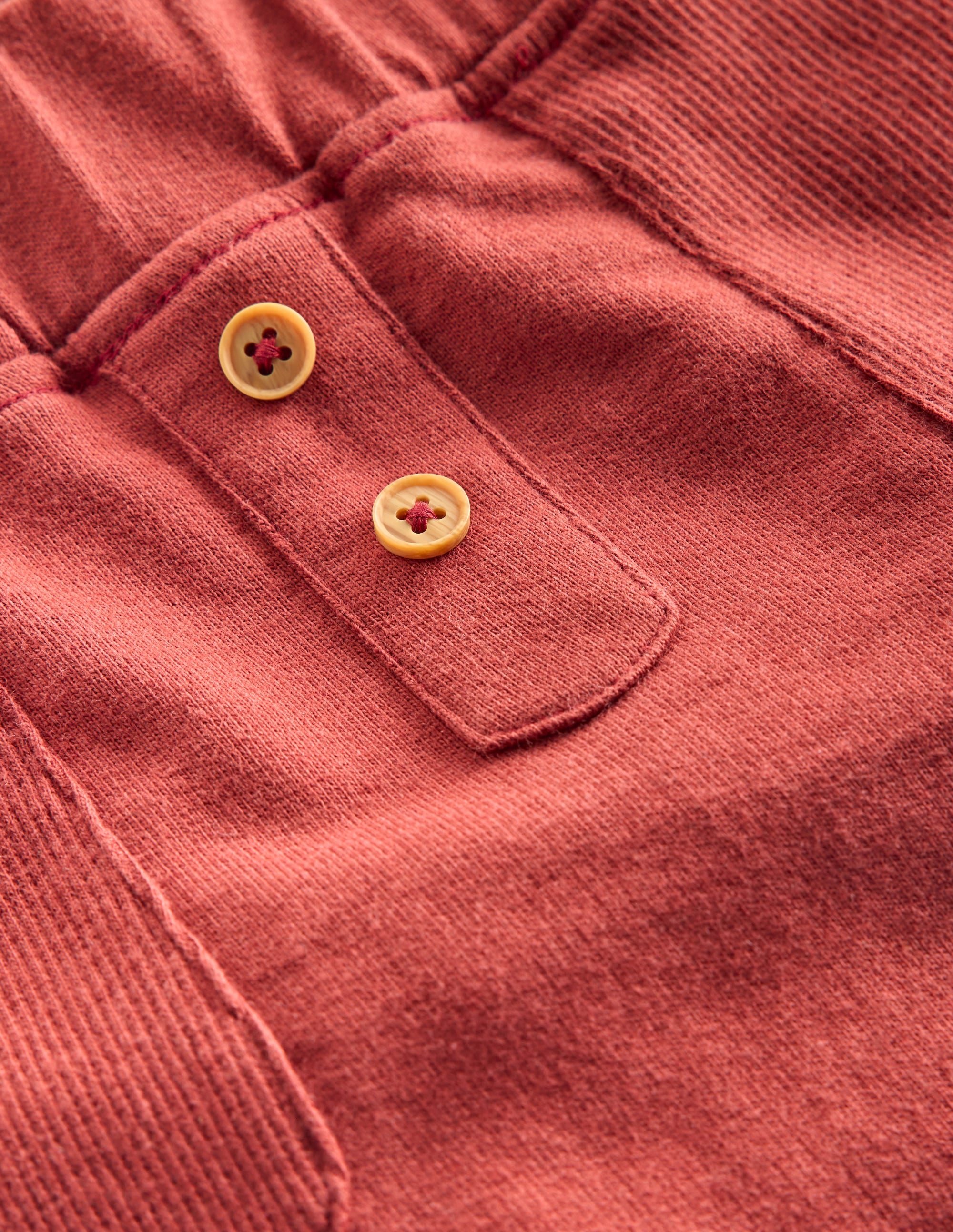 Jersey Sweatpants-Roasted Chestnut Brown - Image 3