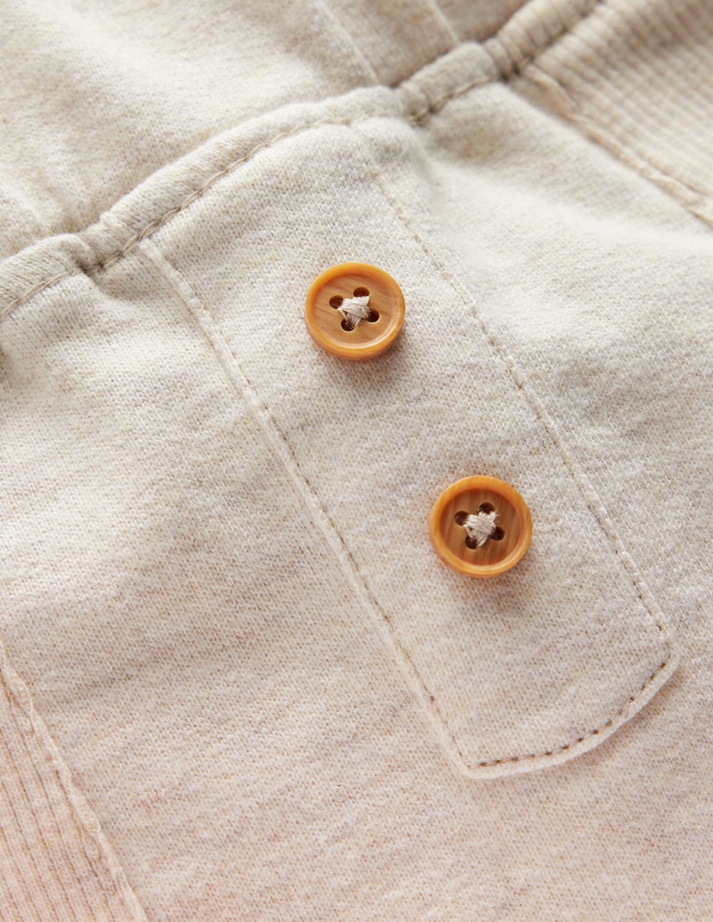 Jersey Sweatpants-Oatmeal - Image 3