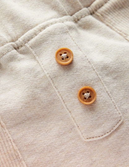 Jersey Sweatpants-Oatmeal-3