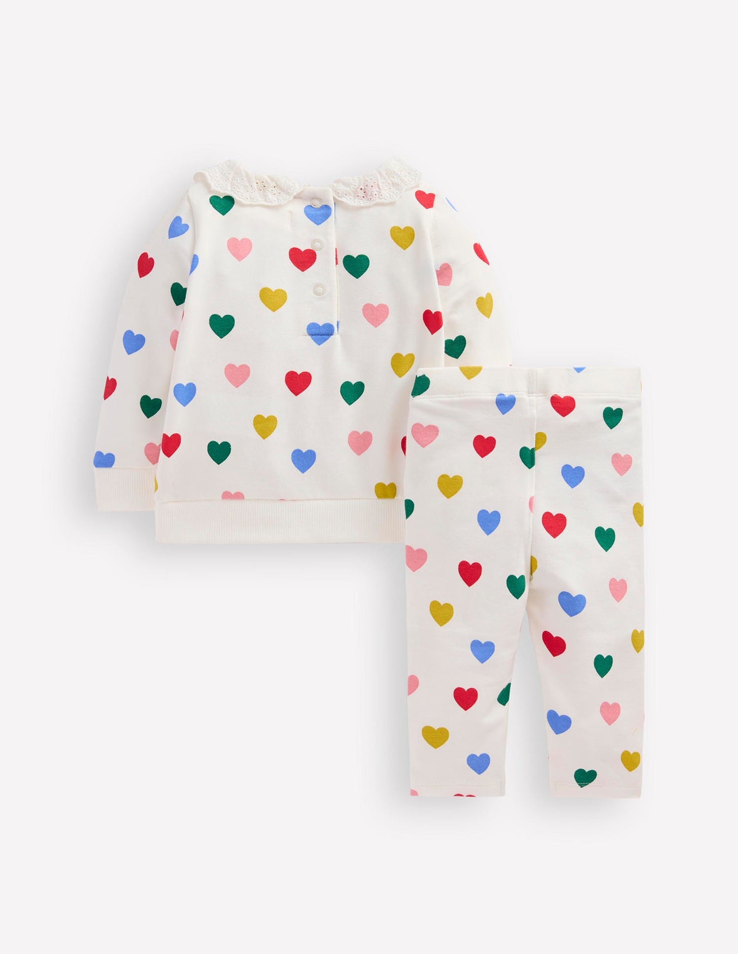Sweatshirt Play Set-Multi hearts
