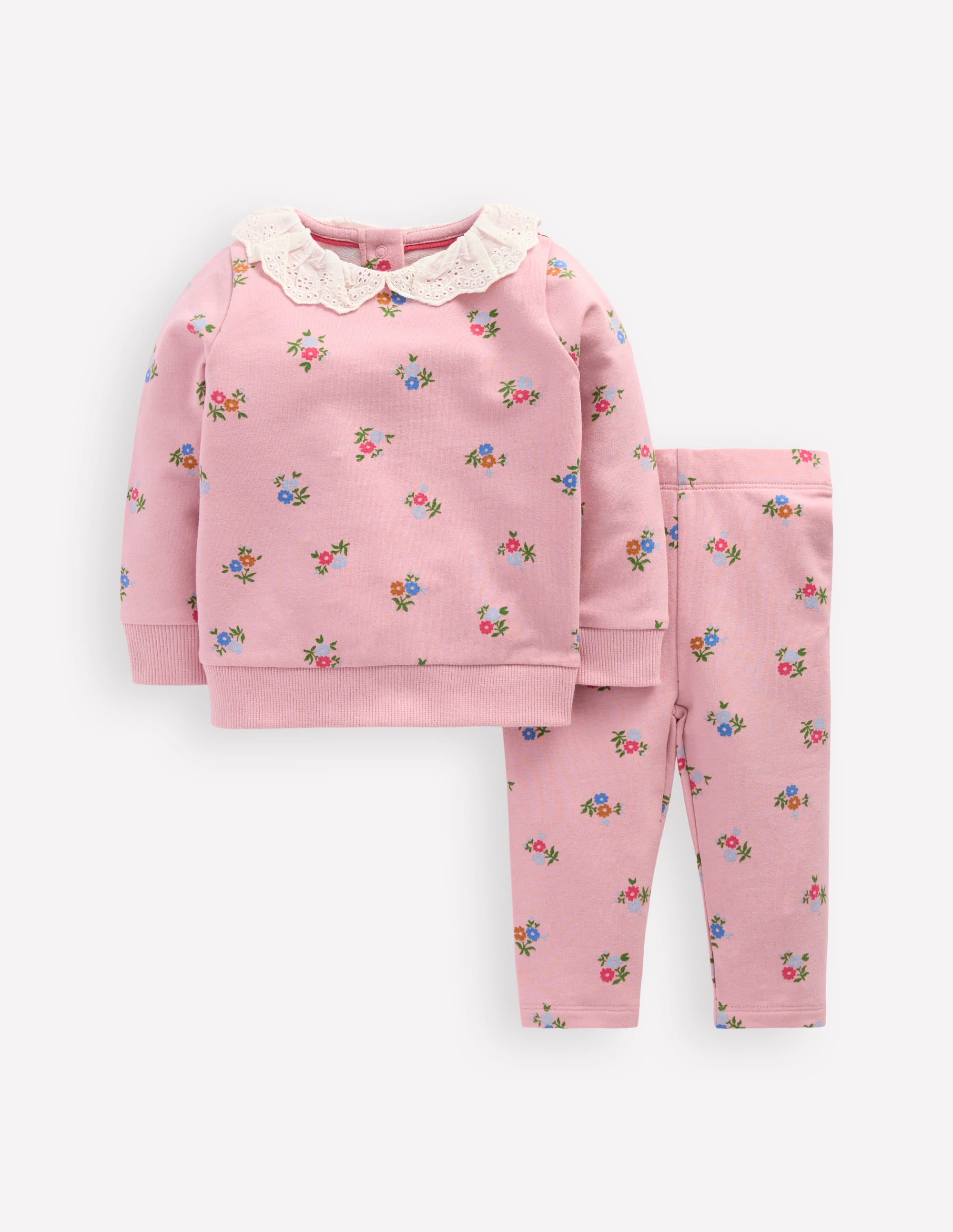 Sweatshirt Play Set-PInk Floral - Image 1