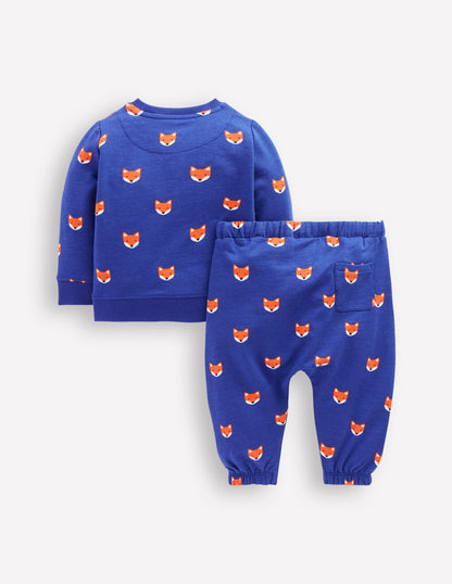 Sweatshirt Play Set-Blue Foxes-2